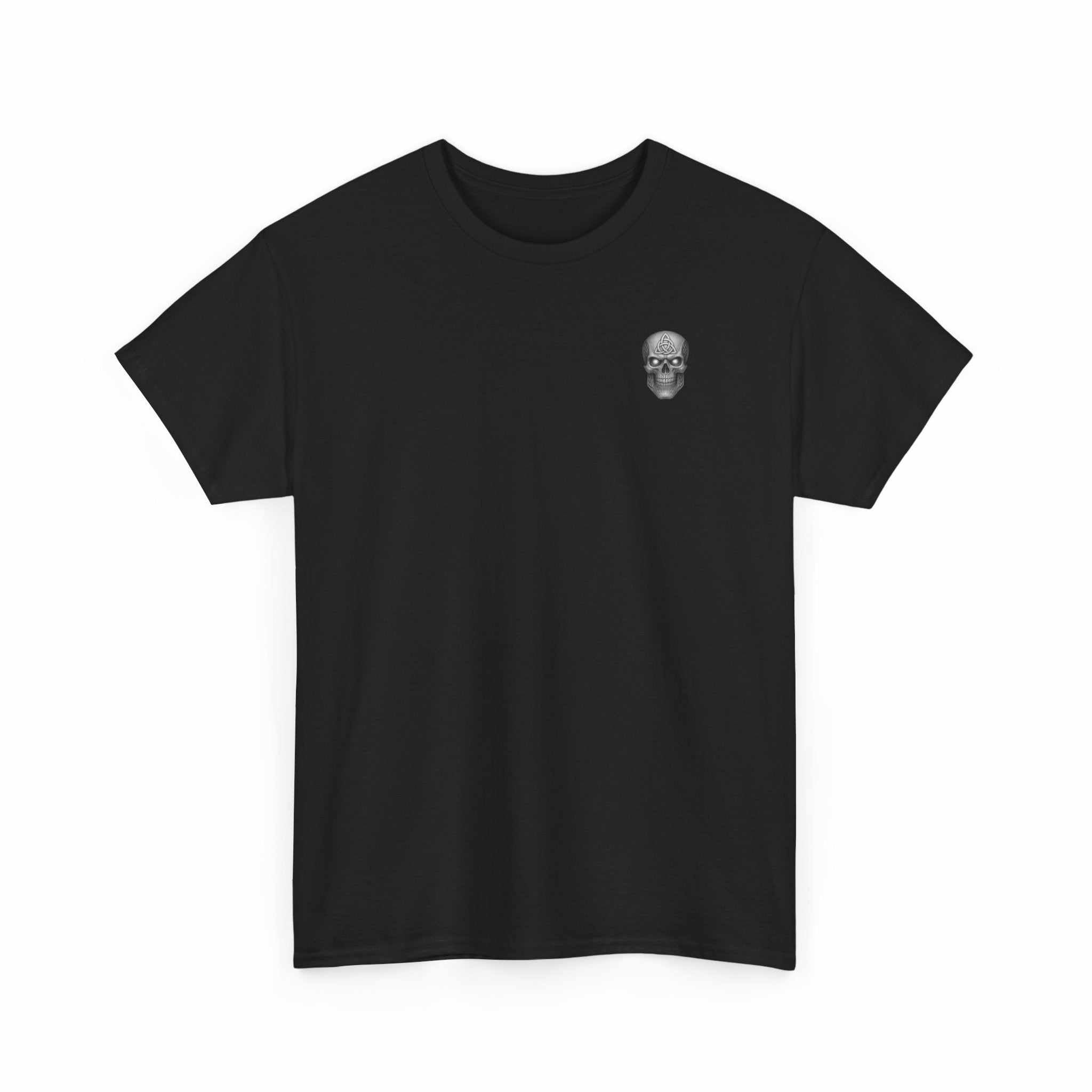 Horror Tee featuring Michael Myers and Bride of Frankenstein graphic on unisex black t-shirt