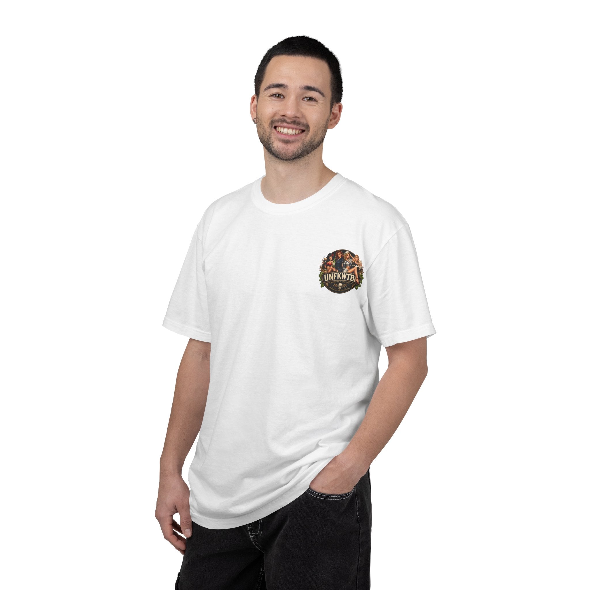 Beer Pinup T-Shirt – "Good Ale, Bad Choices" Retro Graphic Tee