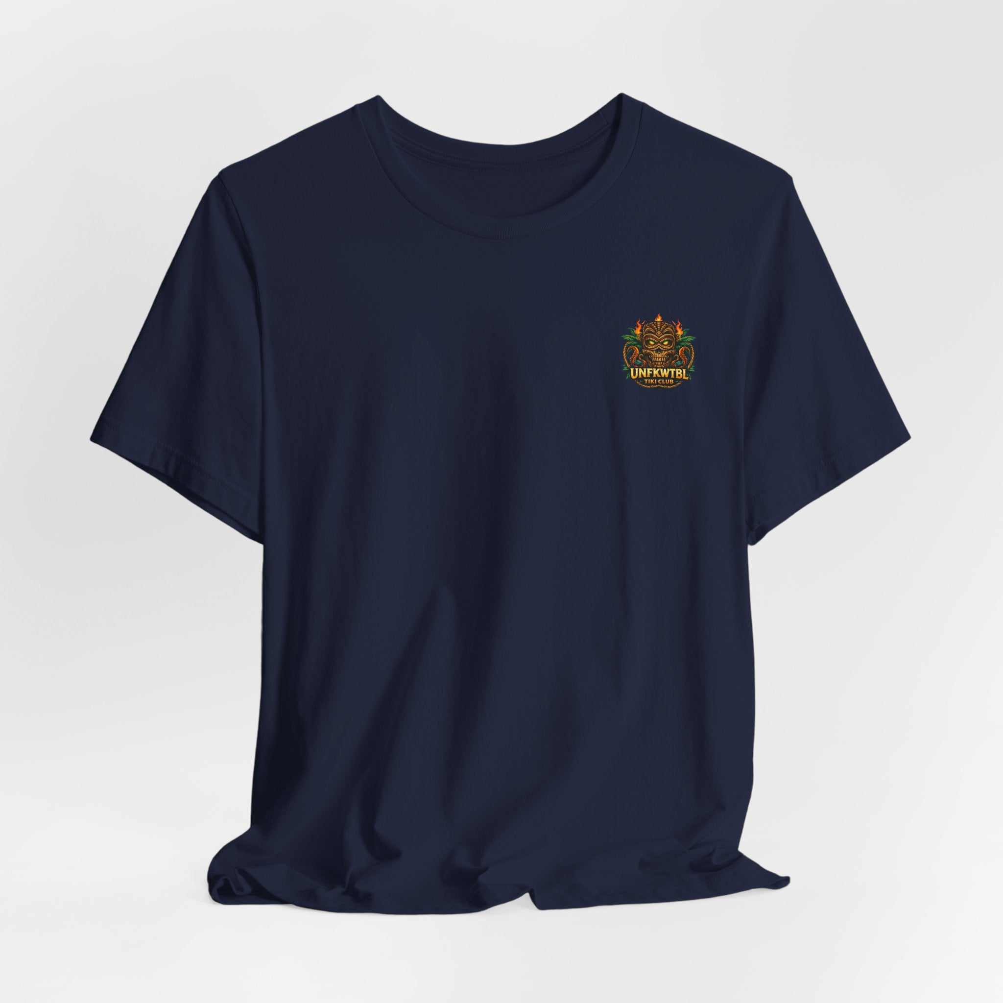 Hail the Reef King T-shirt featuring oceanic fantasy reef king graphic with trident and coral reef design