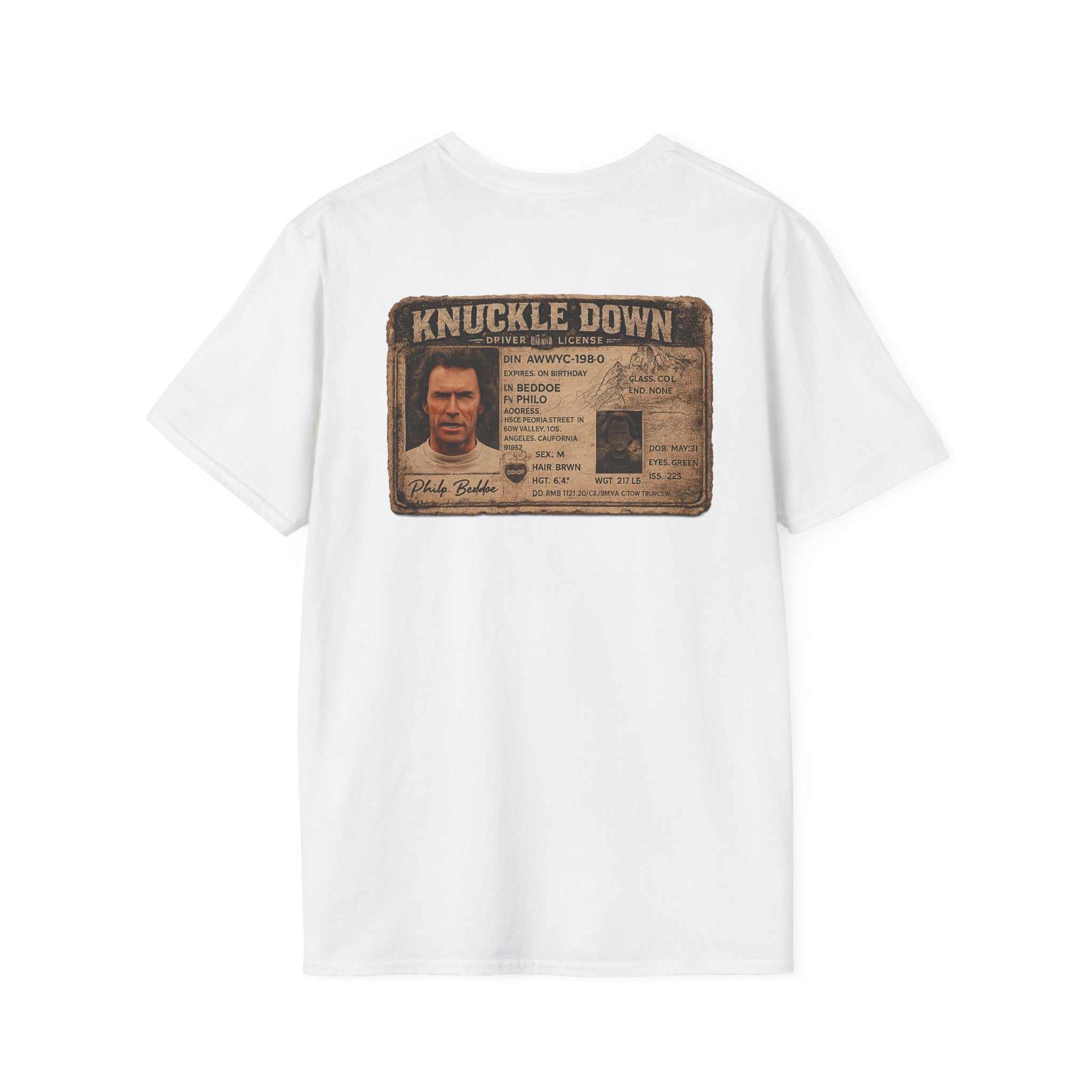 Knuckle Down Graphic T‑Shirt — Vintage Rugged Fighting Vibe