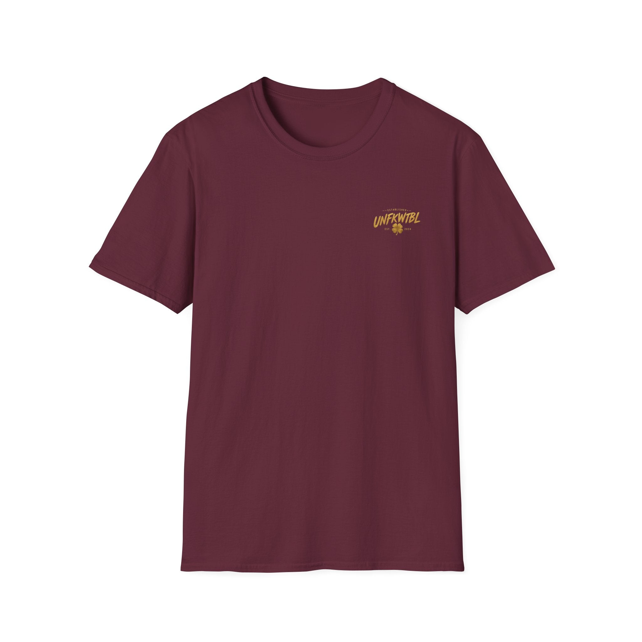 Unfkwtbl Sunflower Black T‑Shirt — Casual Graphic Tee with 'UNFKWTBL' Text