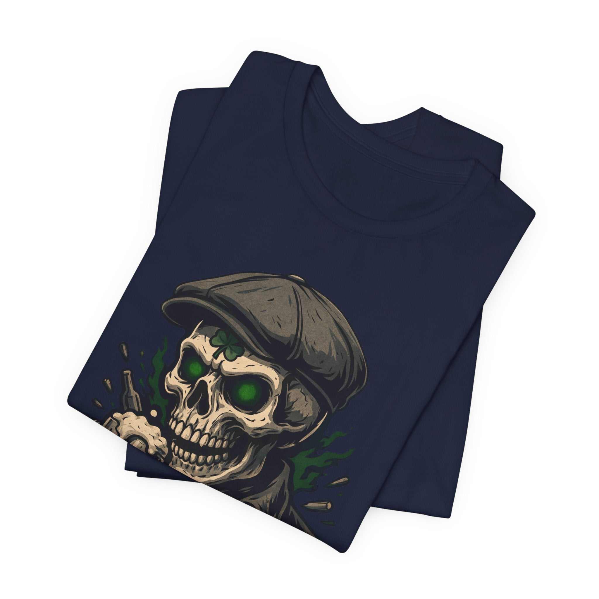 Dead & Lucky Skull Tee — "Dead & Lucky: Bad Decisions Guaranteed" Graphic T-Shirt