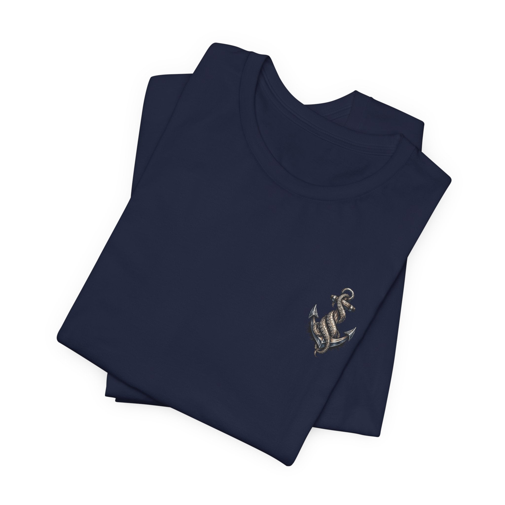 UNFKWTBL Anchor Skull T‑Shirt — Nautical Pirate Graphic Tee (UNFKWTBL)