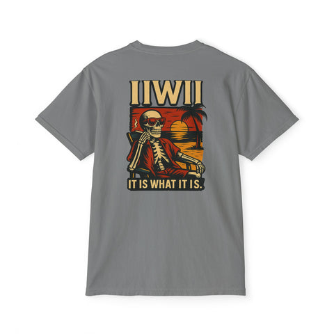 Skeleton Sunset Gangster Design