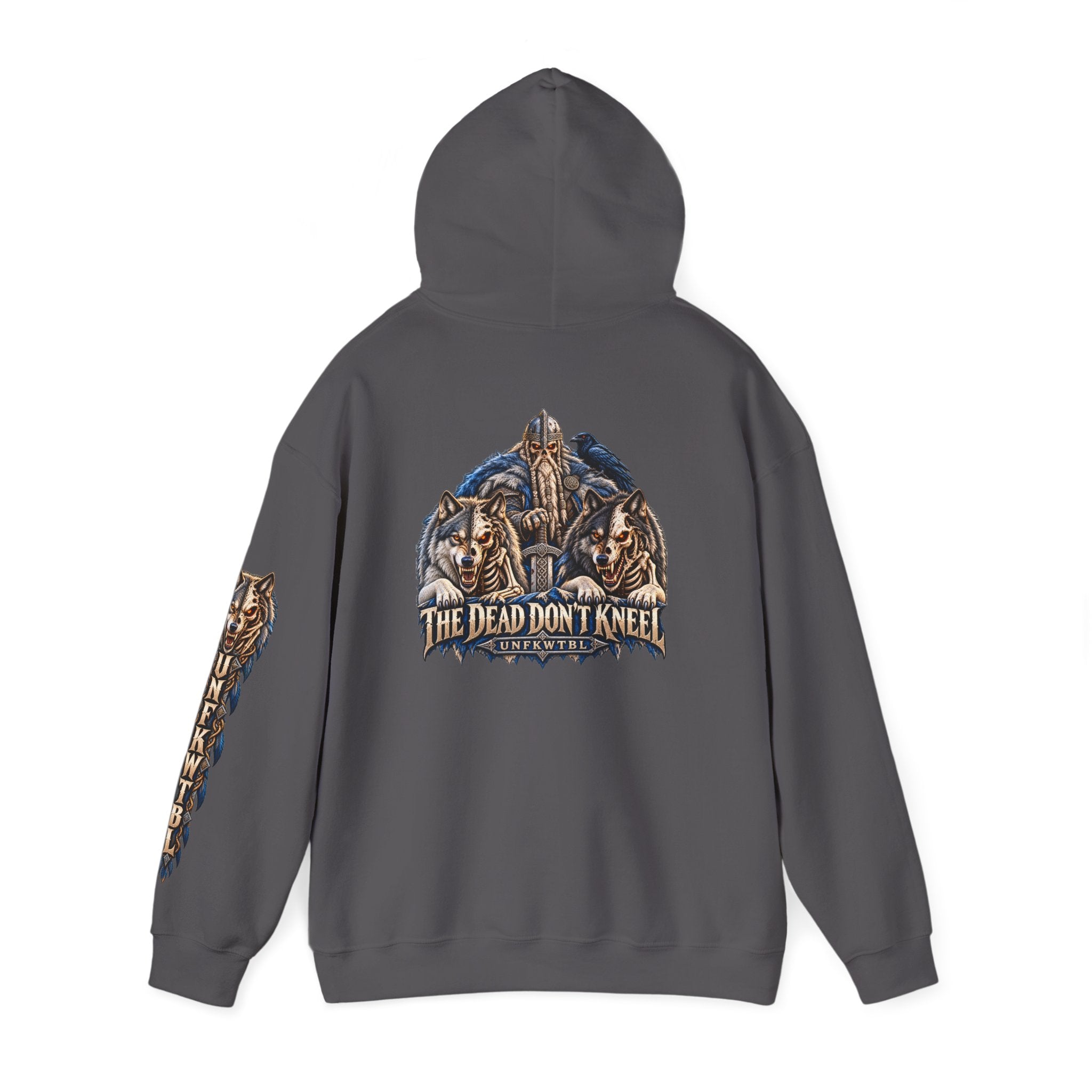 The Dead Don’t Kneel Wolf Hoodie | UNFKWTBL
