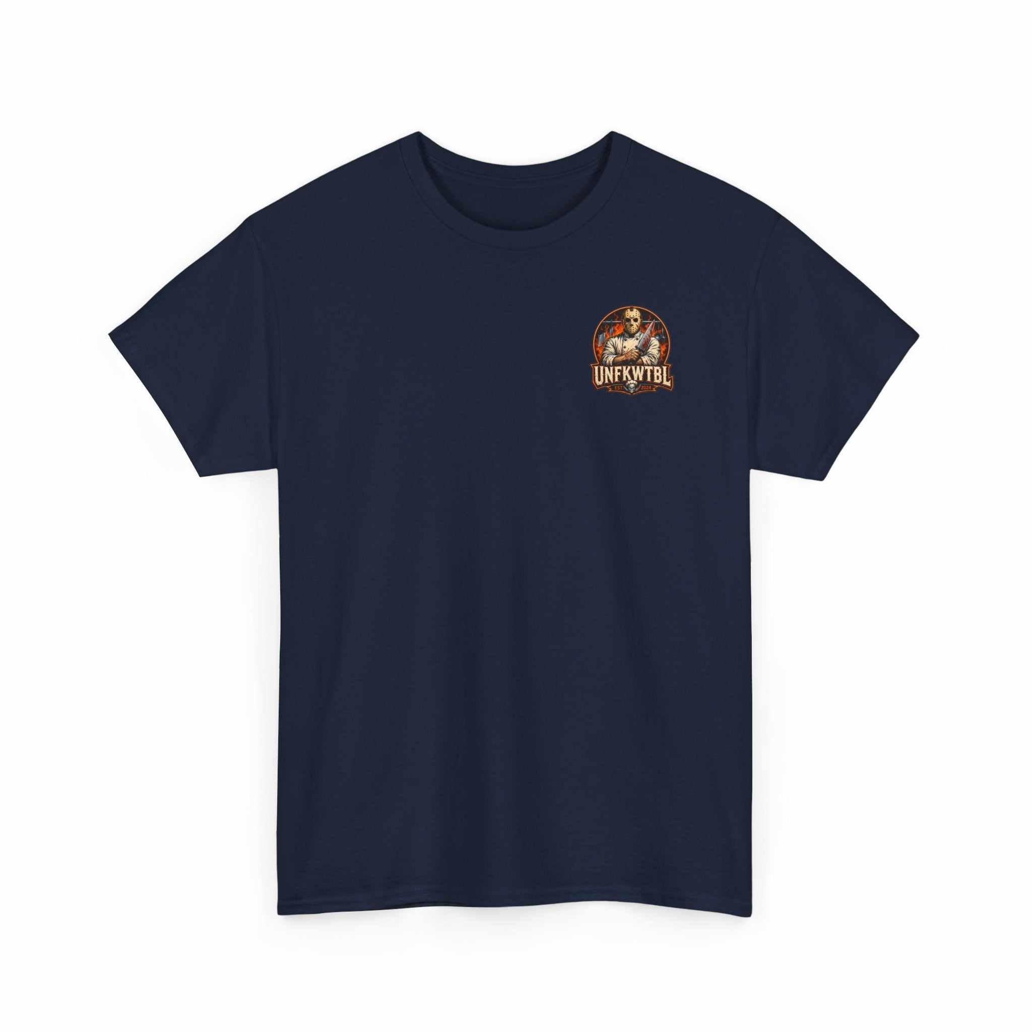 Hell's Kitchen Chef Tee — Horror Jason Mask Cook Shirt