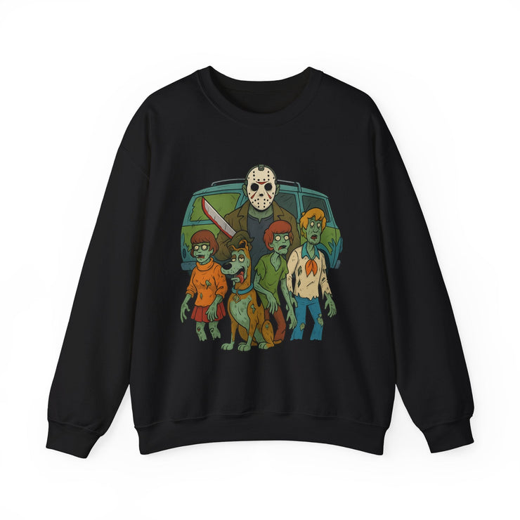 Zombie Theme Unisex Crewneck Sweatshirt