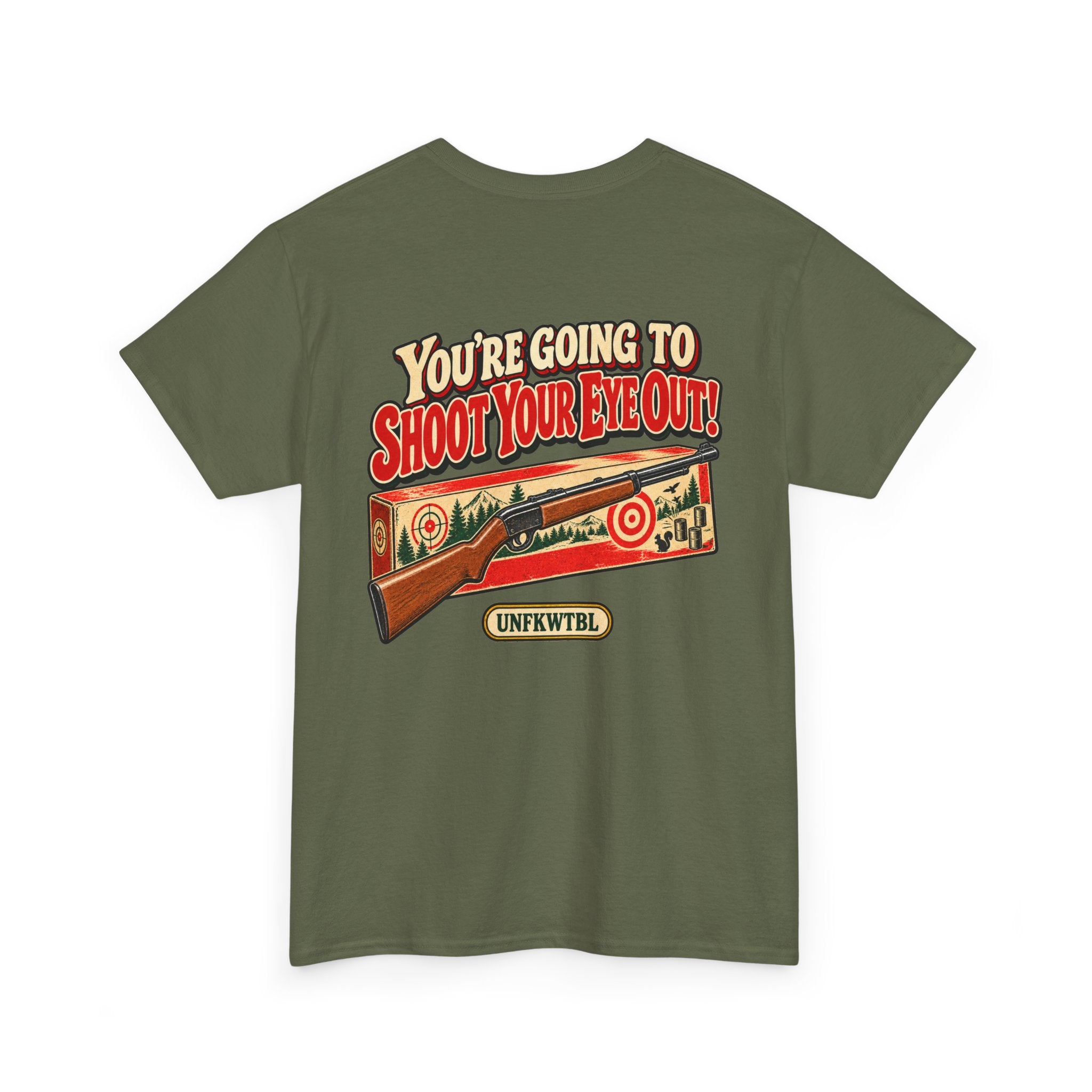 You're Going to Shoot Your Eye Out Christmas Graphic Tee