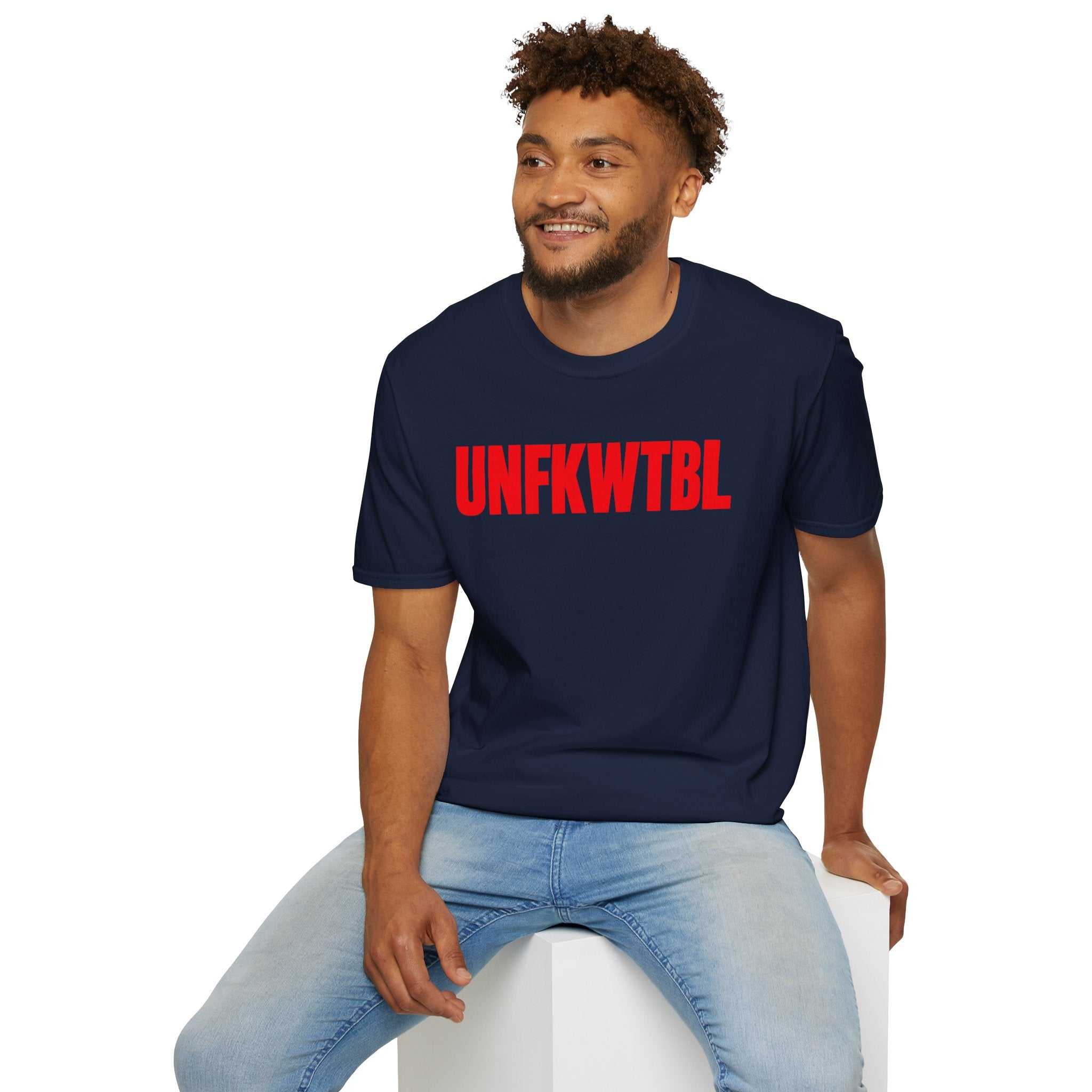 UNFKWTBL Graphic T-Shirt — Bold Red Statement Tee