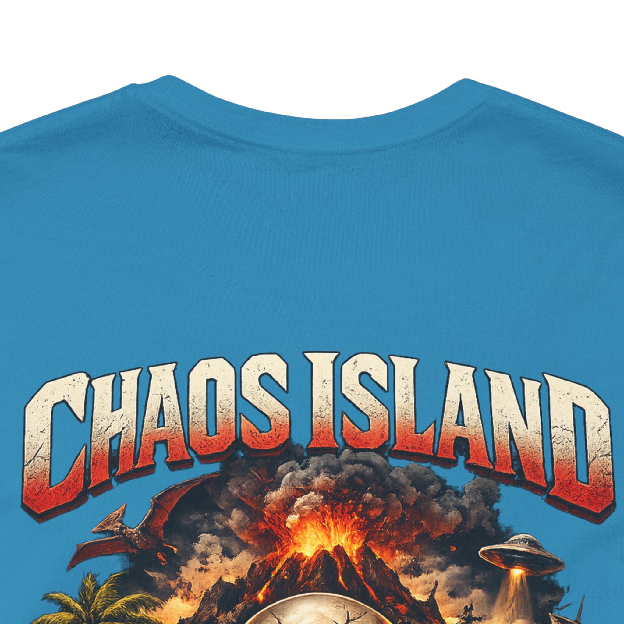 Chaos Island Skull T-Shirt — Tropical Pirate Graphic Tee