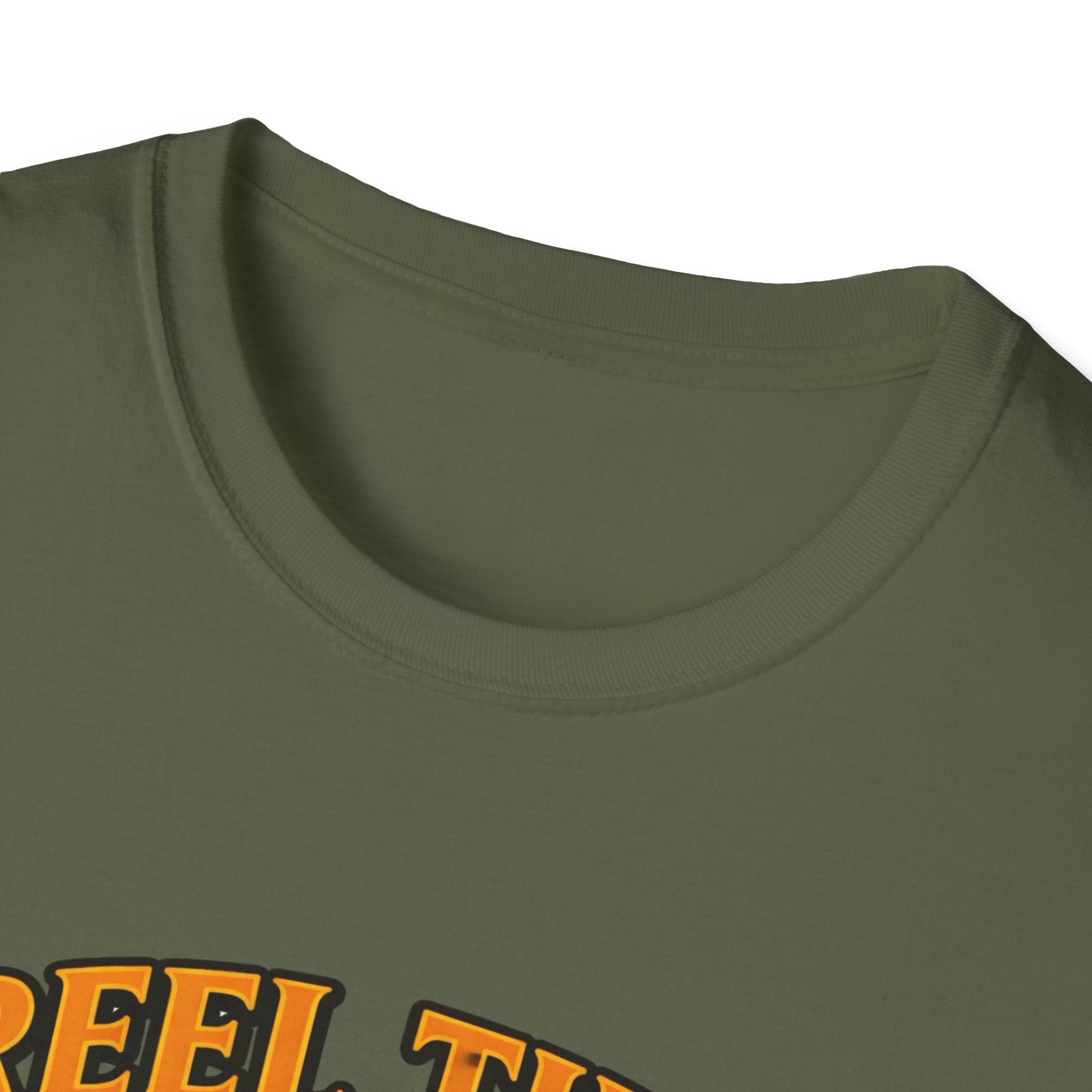 Fishing T-Shirt — "Reel This" Funny Bass Graphic Tee for Anglers