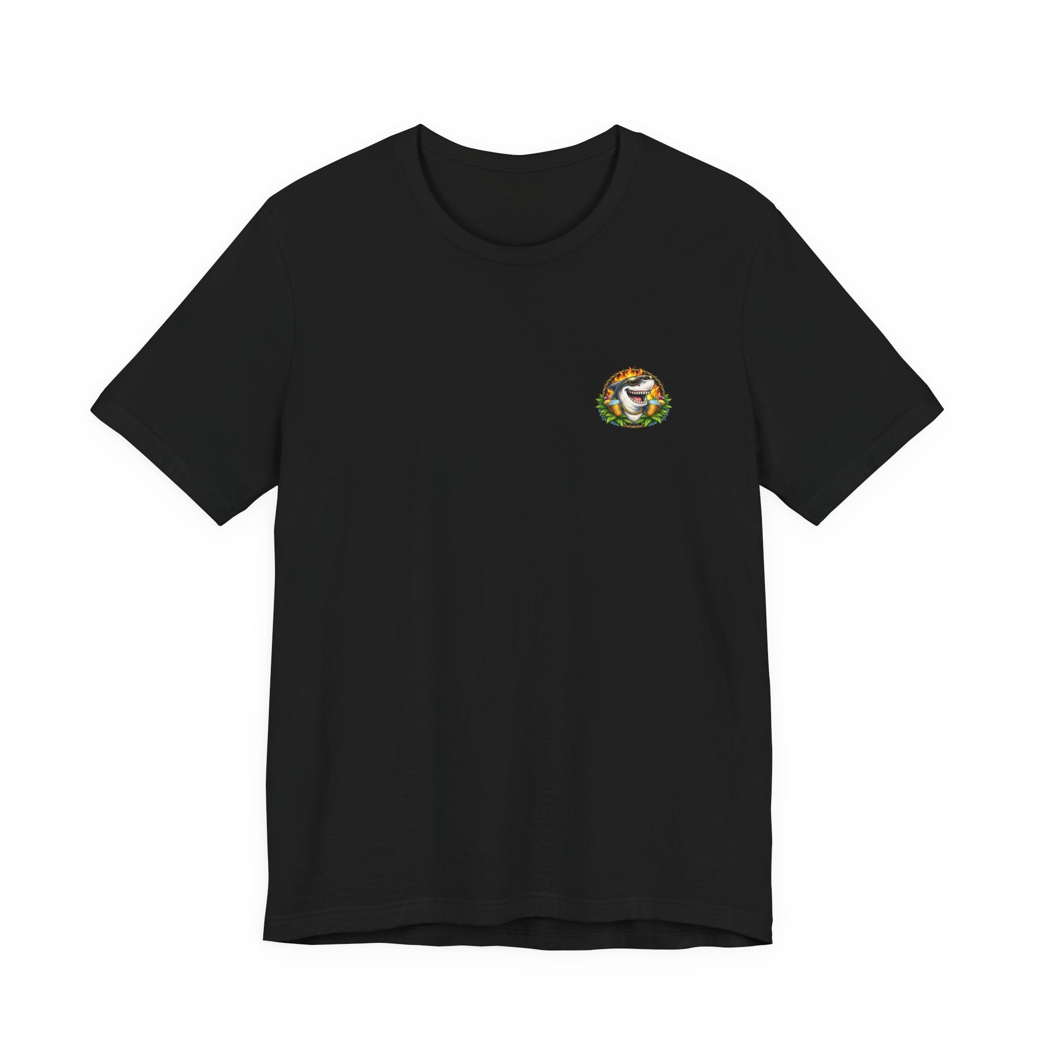 Dockside Delinquents Tee - Funny Shark & Pelican Graphic T-Shirt