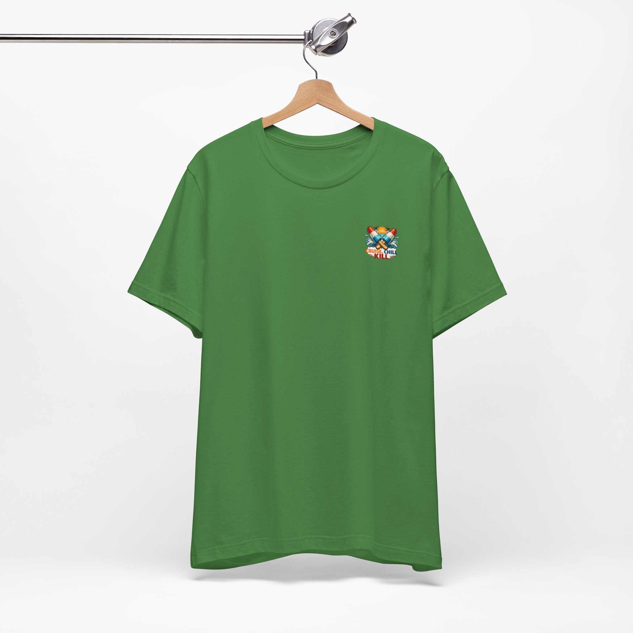 Surf or Die Michael Myers Beach Bike T‑Shirt — Retro Horror Summer Tee