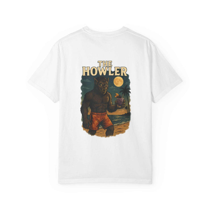 WOLF MAN  Howler Graphic Tee, Unisex T-Shirt, Vintage Style Shirt, Casual Wear, Gifts for Wolf Lovers, Summer Beachwear