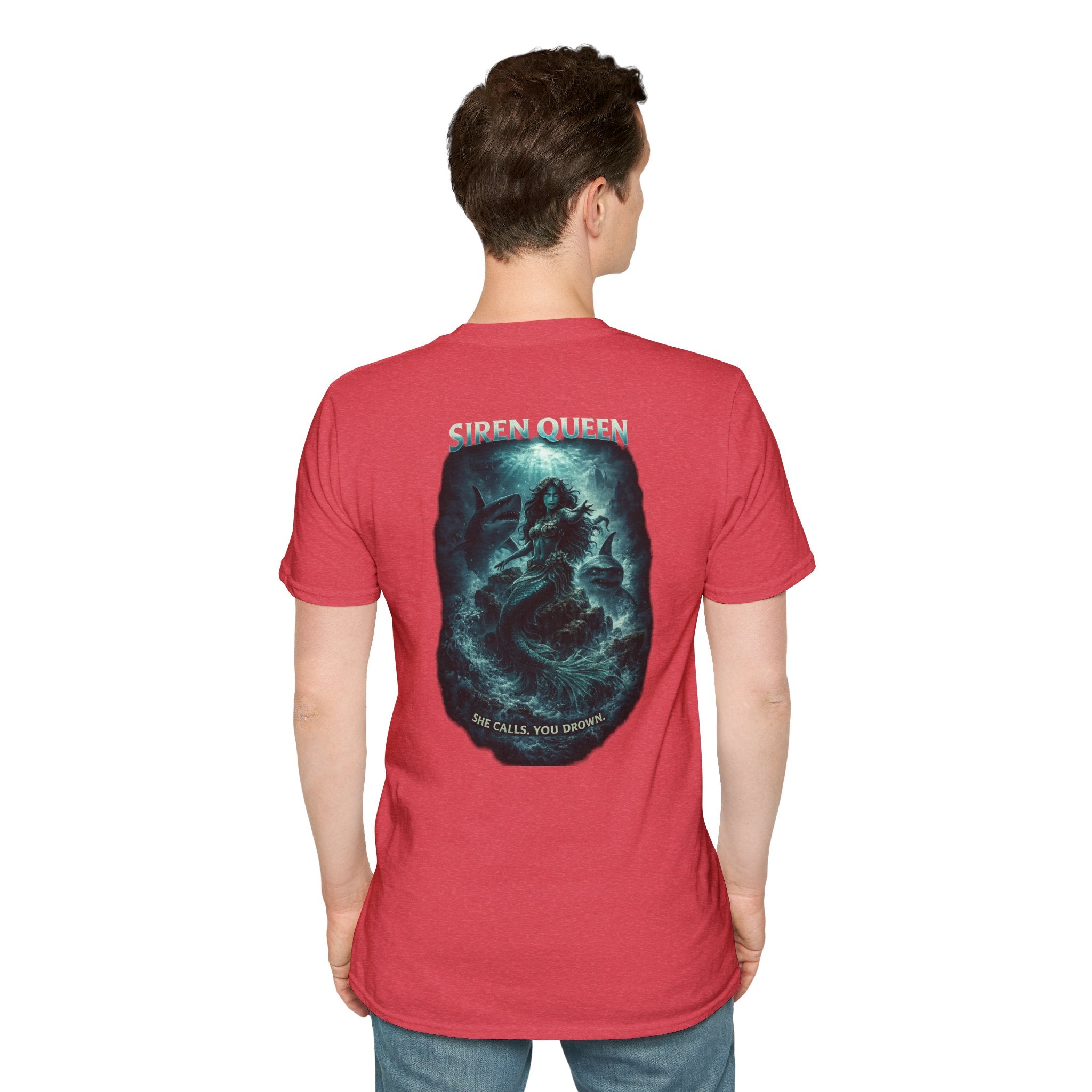 Siren Queen T-Shirt — Oceanic Mermaid Graphic Tee (She Calls You Destiny)