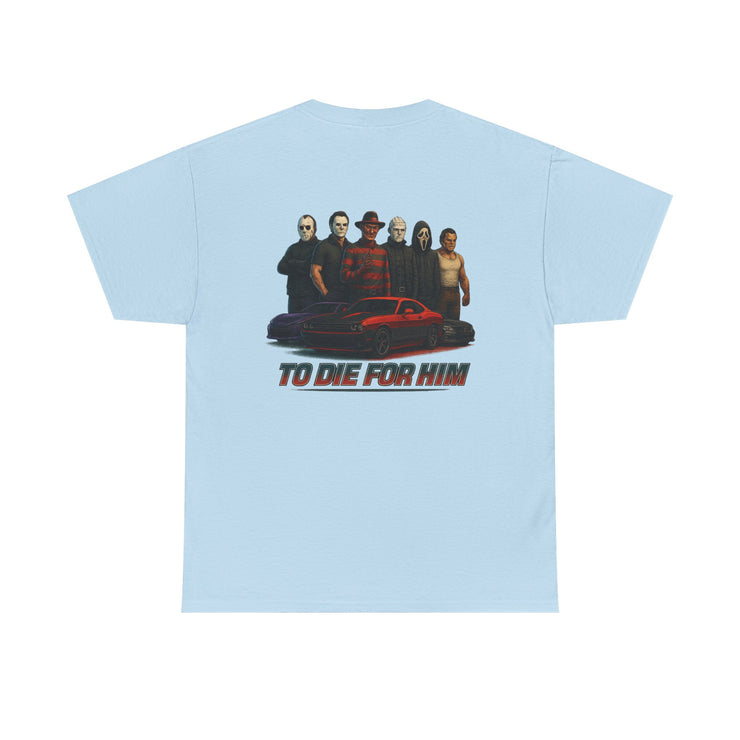 Horror Movie Villains Unisex Tee - Jason, Freddy, Michael, Pinheaded, Leatherface