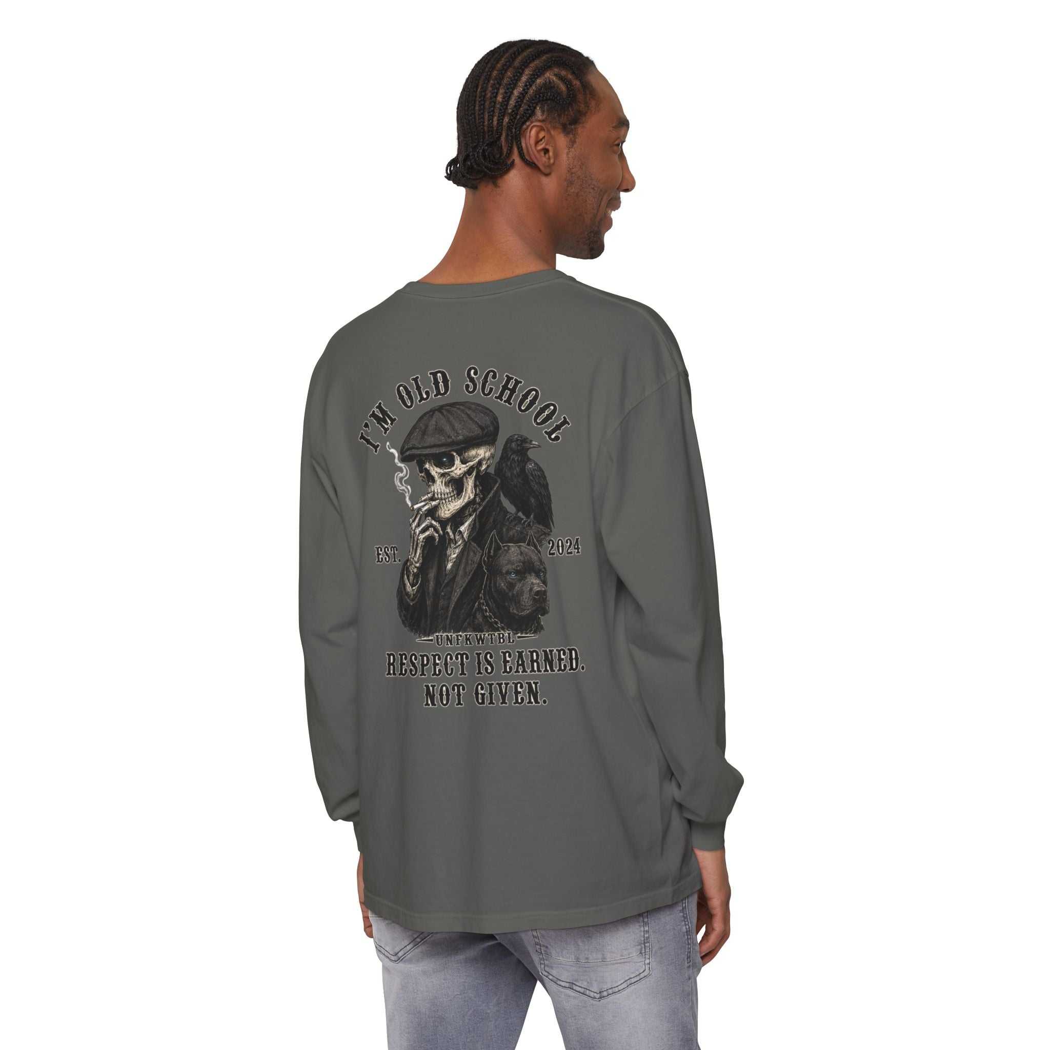 Old School: Respect Is Earned Long-Sleeve Tee