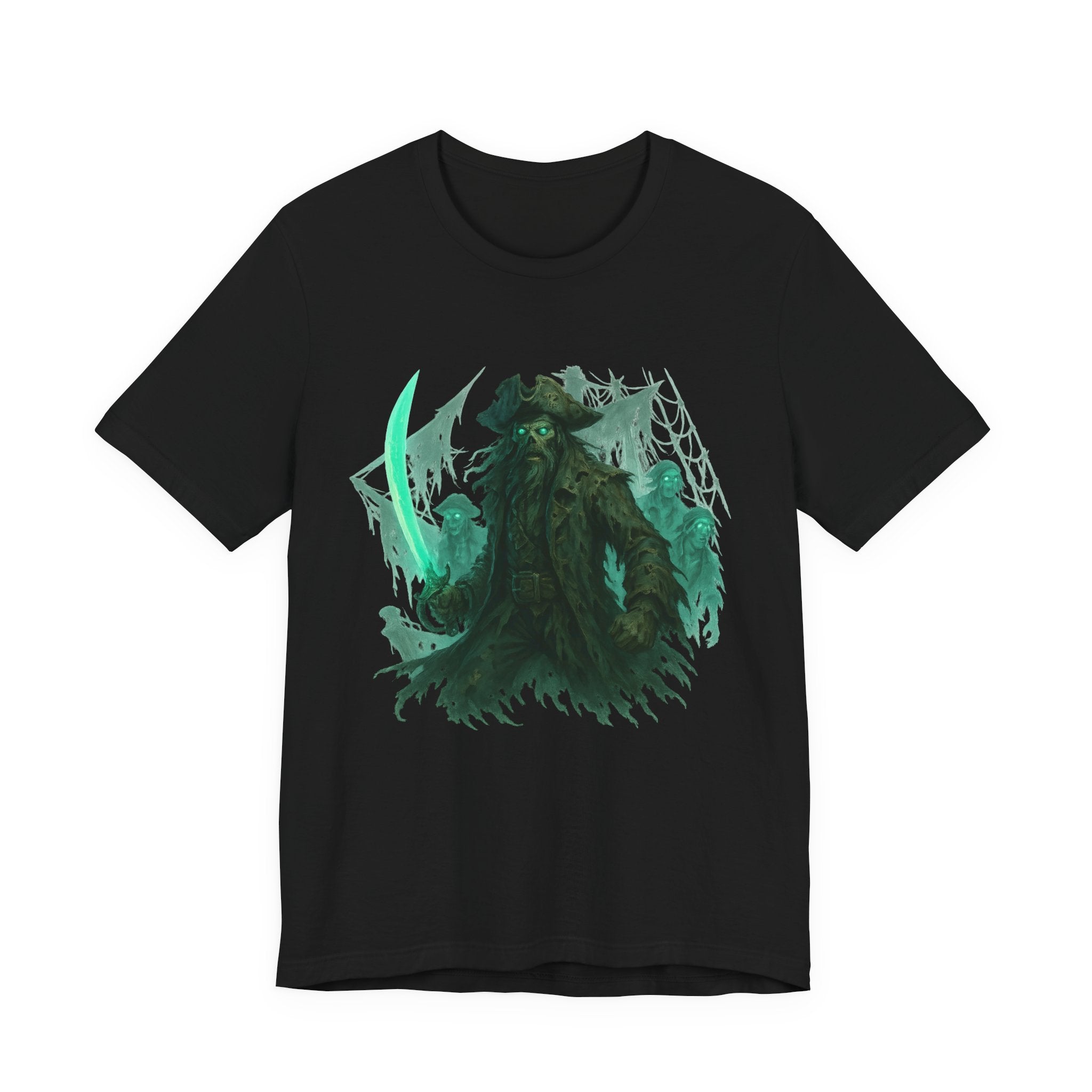 Death Reaper Graphic Tee — Ghostly Scythe Horror T-Shirt