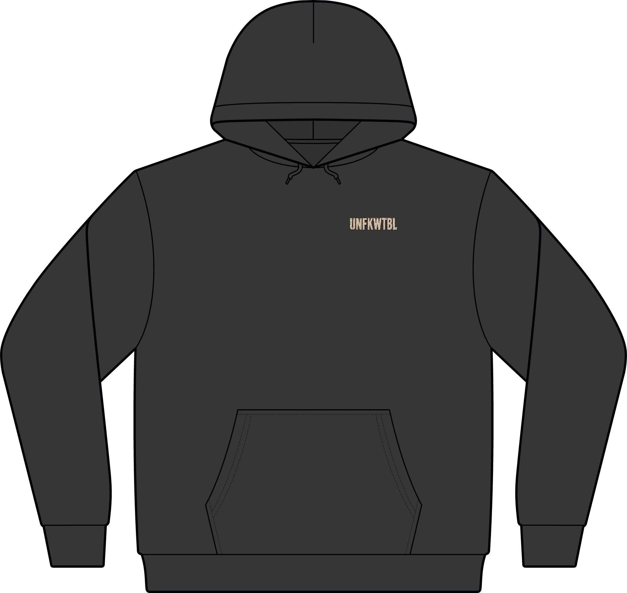 Camo Logo Pullover Hoodie — UNFKWTD Trade Made Patch