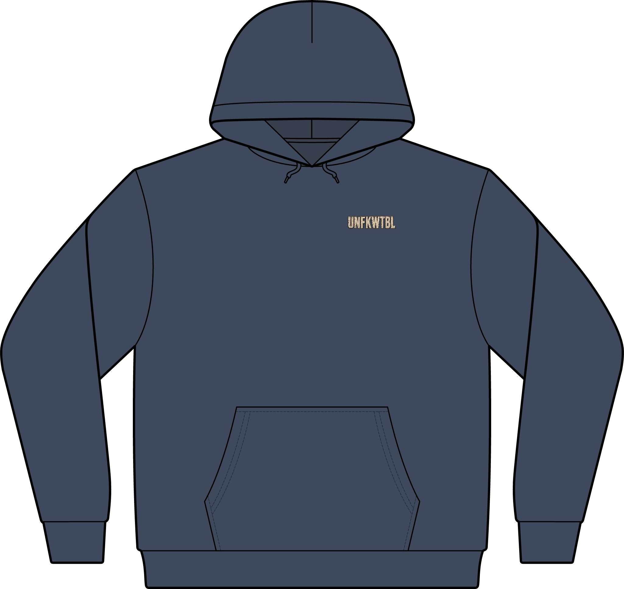 Camo Logo Pullover Hoodie — UNFKWTD Trade Made Patch