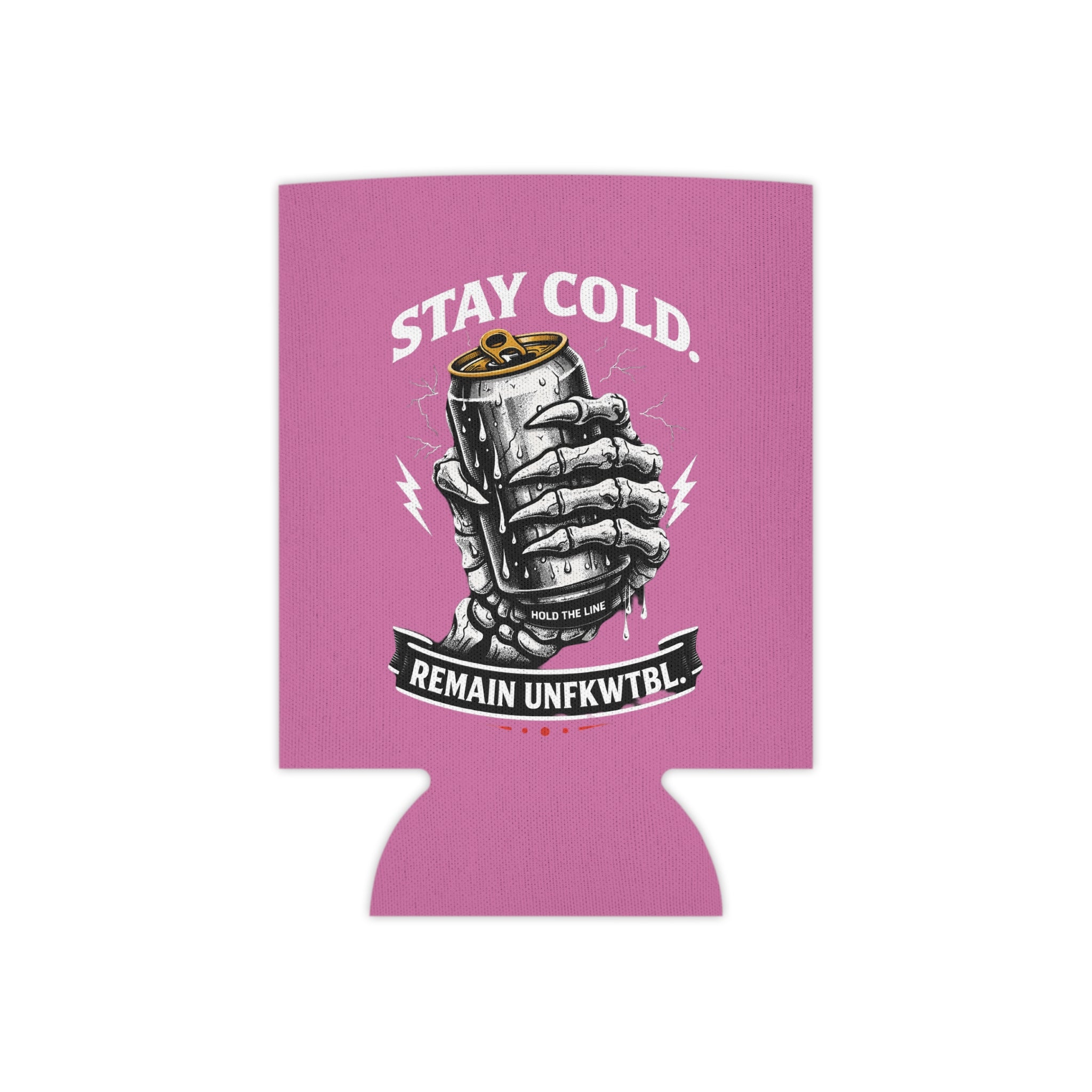 Can Cooler — Mermaid "Calm Is Her Nature, Strength Is Her Tide" & "Stay Cold" Beverage Koozie