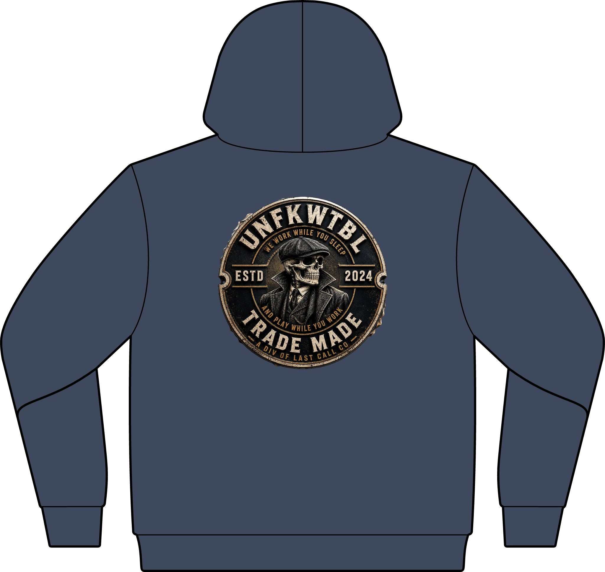Camo Logo Pullover Hoodie — UNFKWTD Trade Made Patch