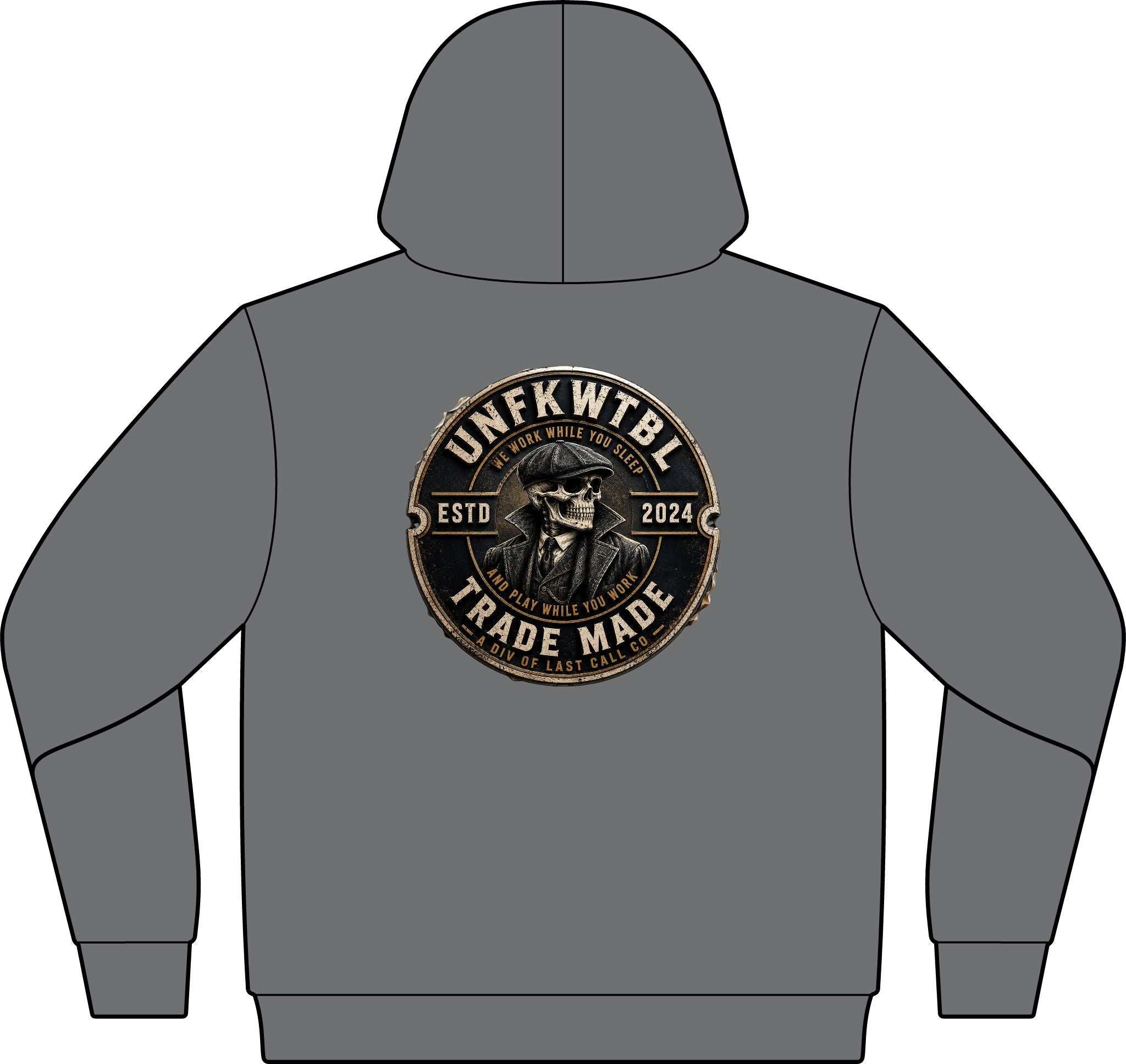 Camo Logo Pullover Hoodie — UNFKWTD Trade Made Patch