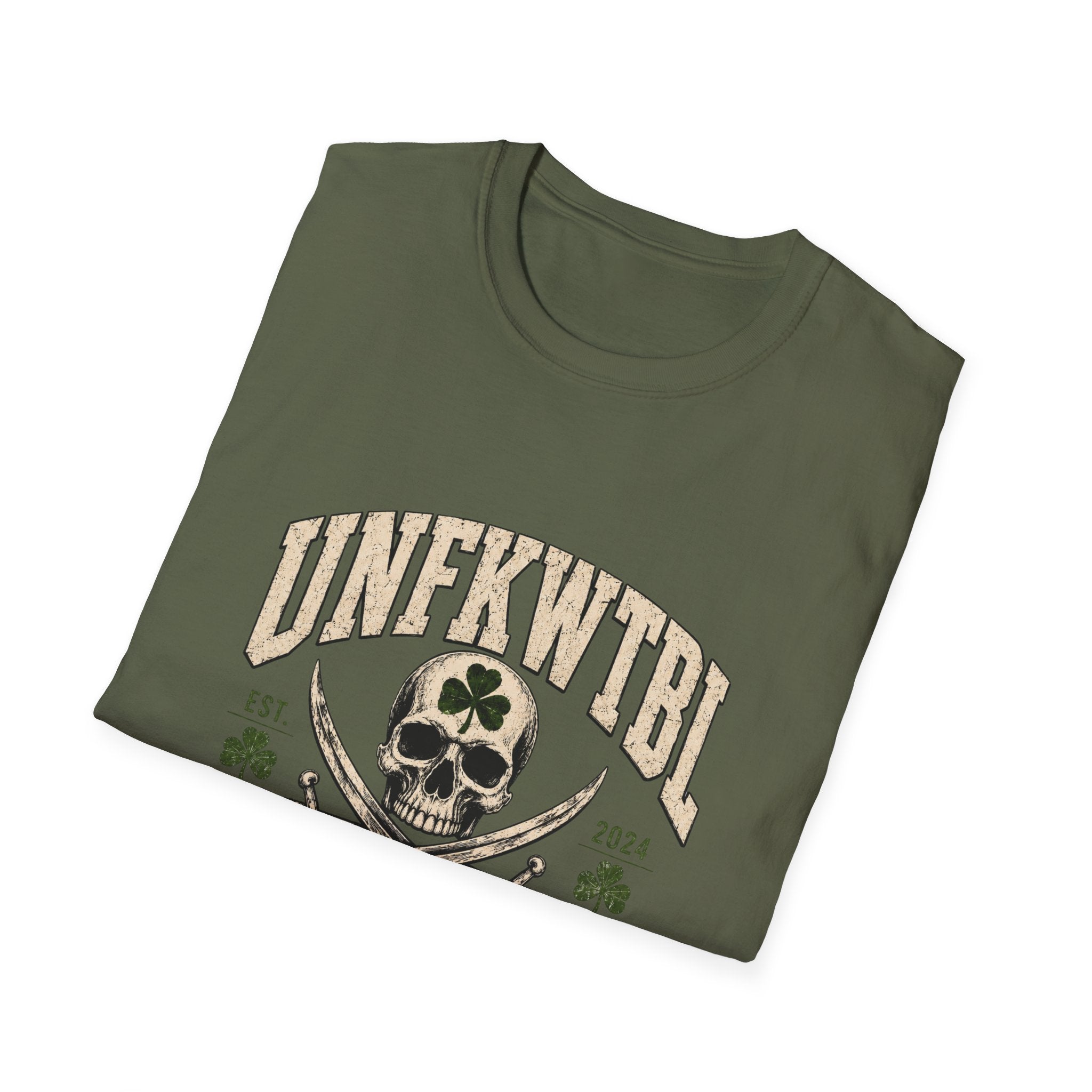 Skull & Crossbones "Speak Soft. Wear Loud." T-Shirt