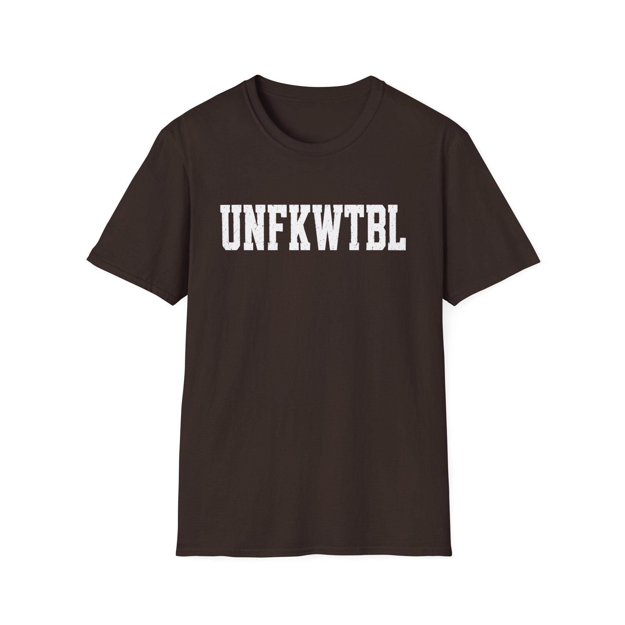 UNFKWTBL Graphic T-Shirt — Bold Collegiate Lettering