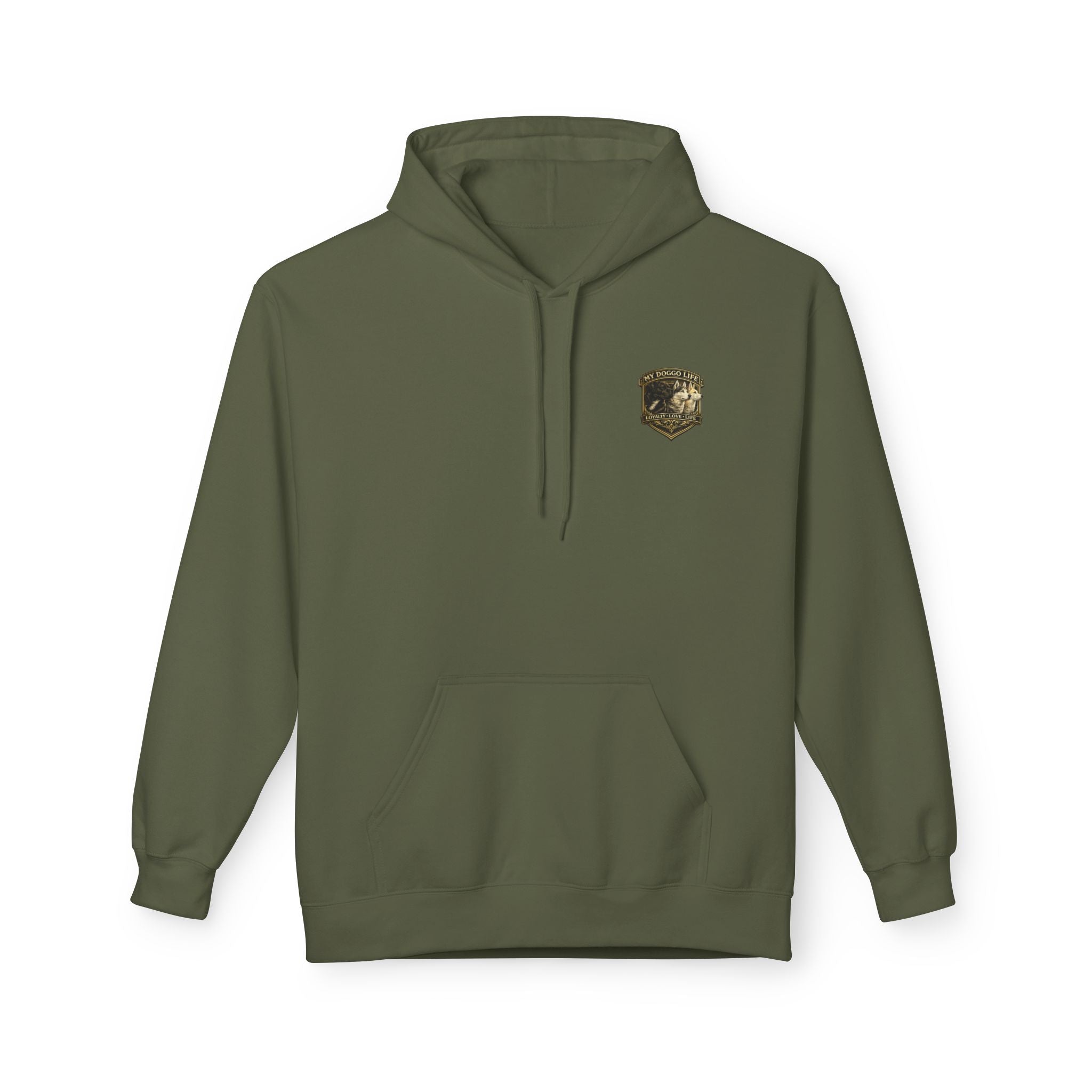 Pitbull 'My Doggo Life' Graphic Hoodie — Proud Dog Owner Sweatshirt