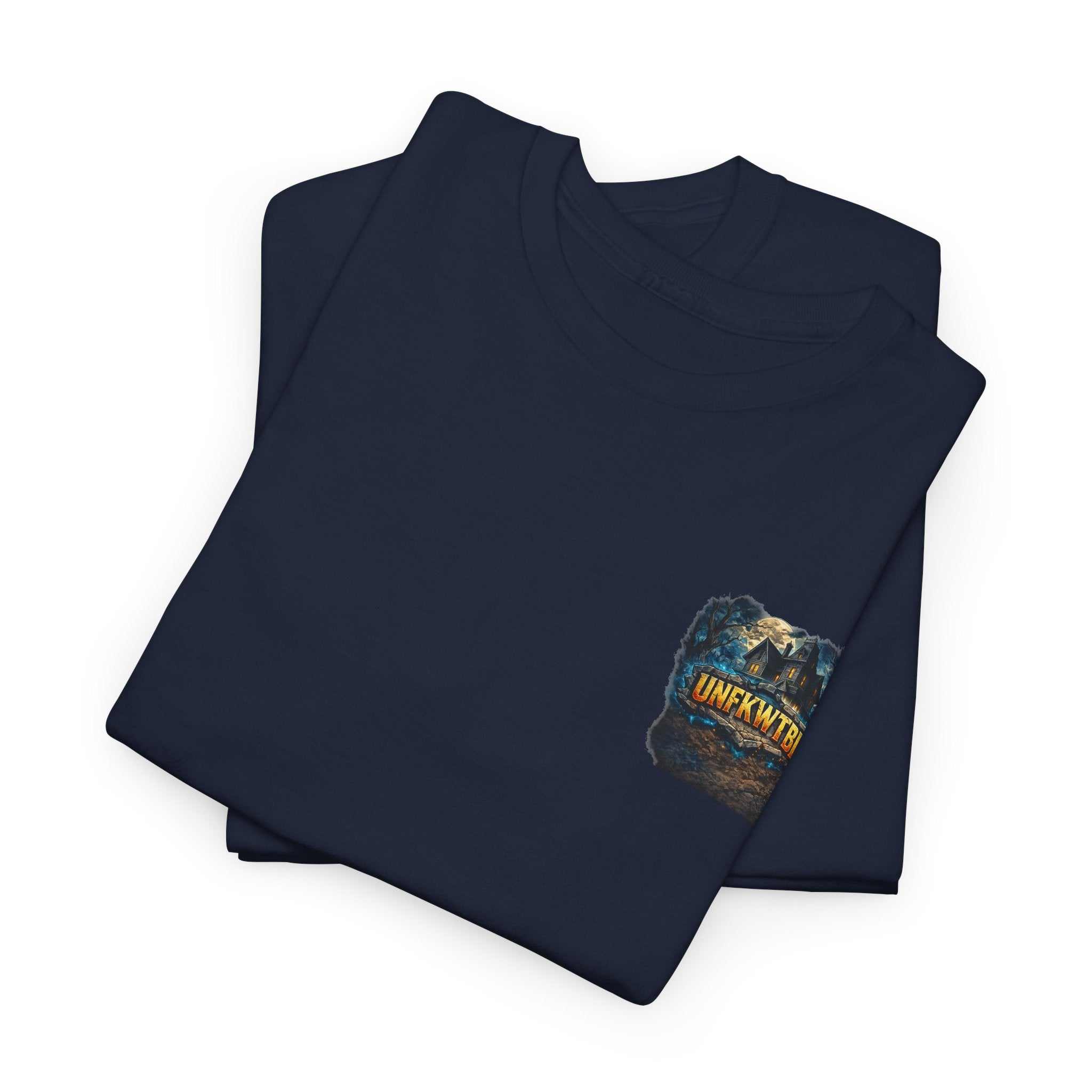 Scooby-Style Haunted Crew T-Shirt — Retro Mystery Mansion Graphic