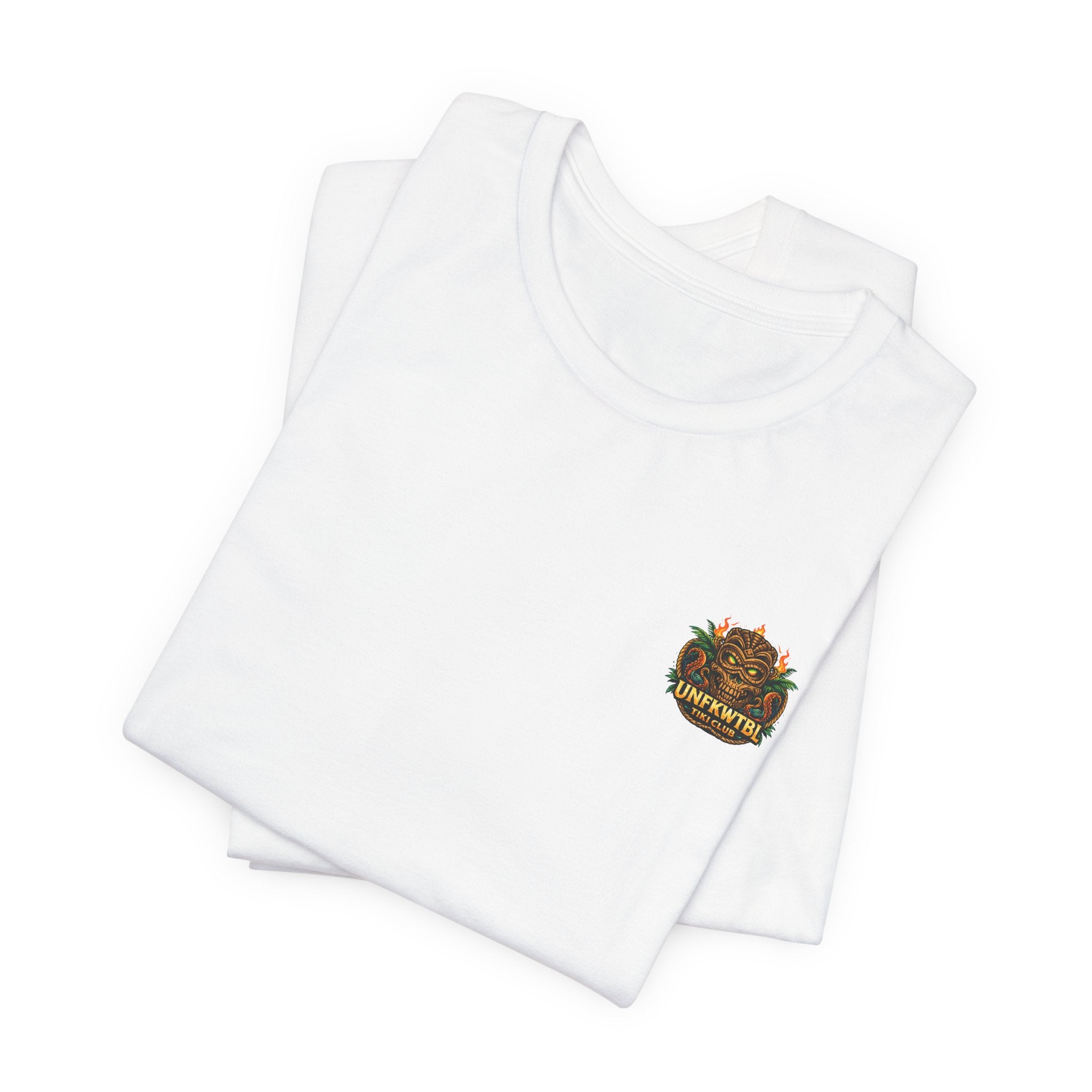 Cursed Paradise T-Shirt — Tropical Tiki Skull Graphic Tee