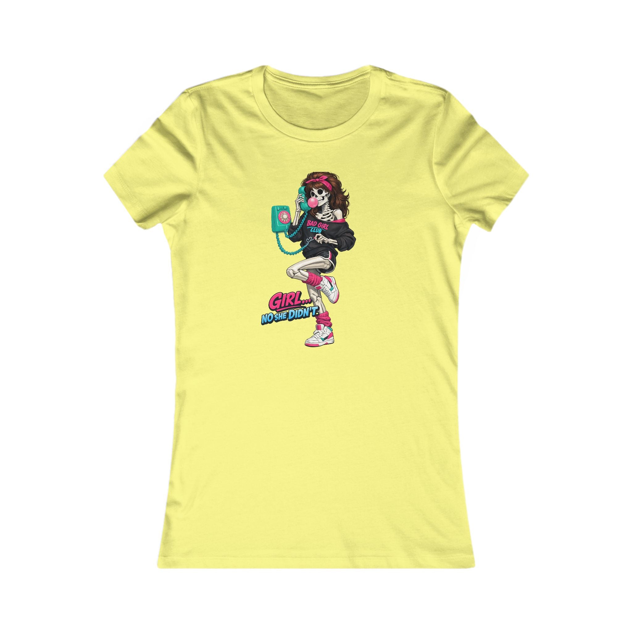 Girls Skateboard Graphic Tee – "Girl Power" Retro Anime Skate Shirt