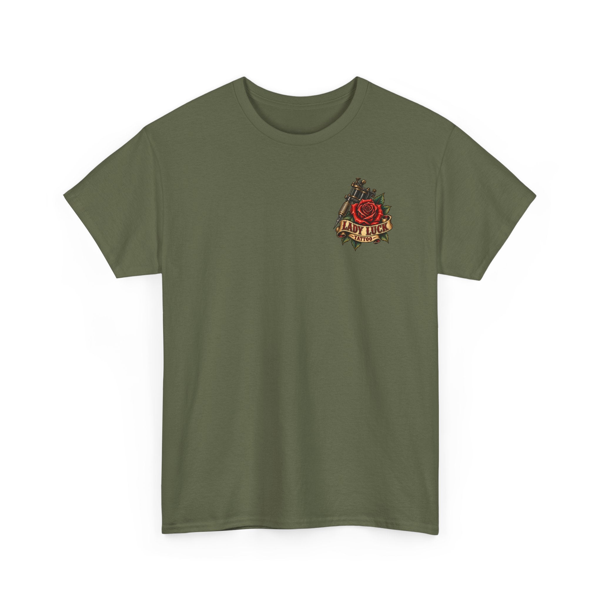 Lady Luck Tattoo Skull Queen Men’s Tee