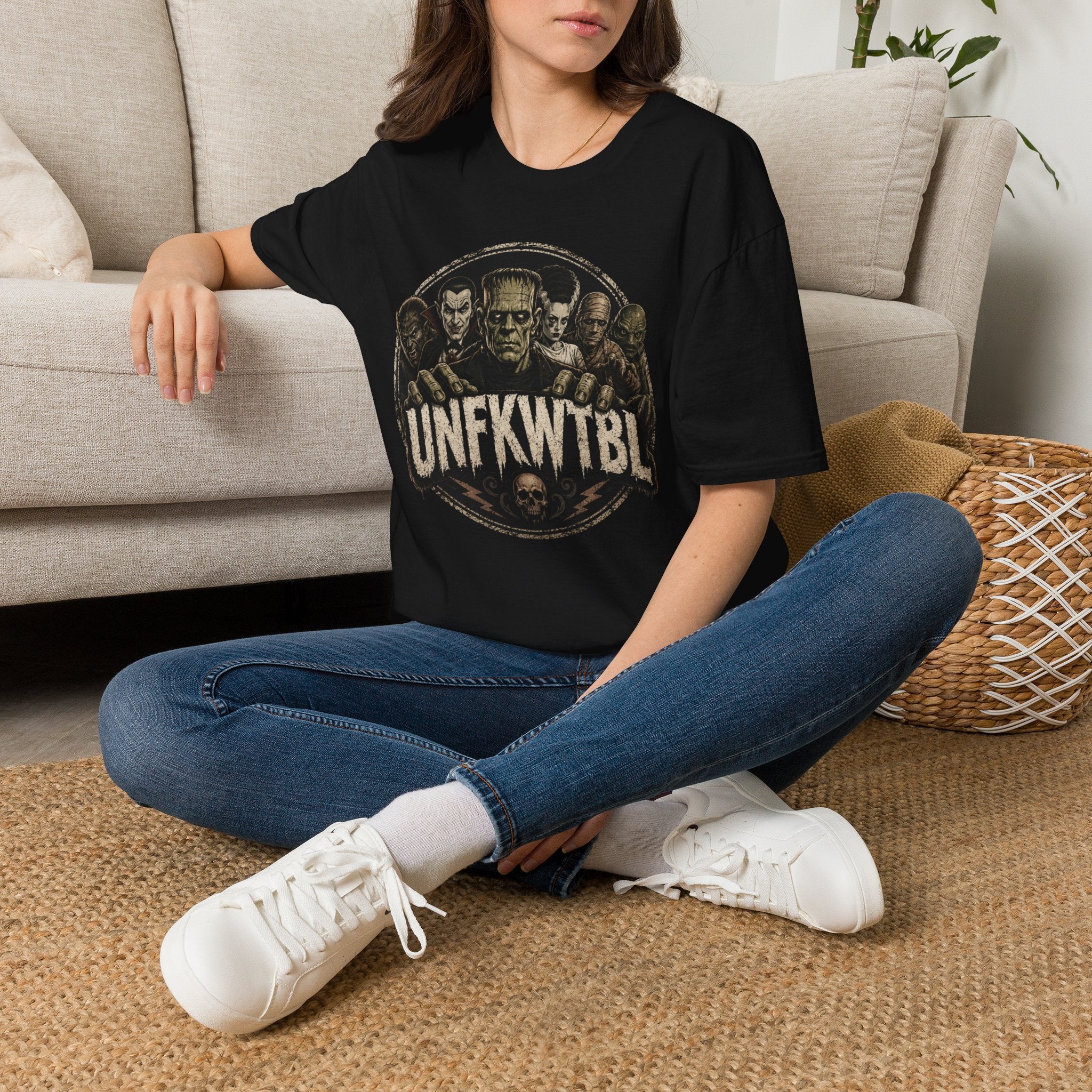Vintage Monster Crew T-Shirt — UNFKWTBL Graphic
