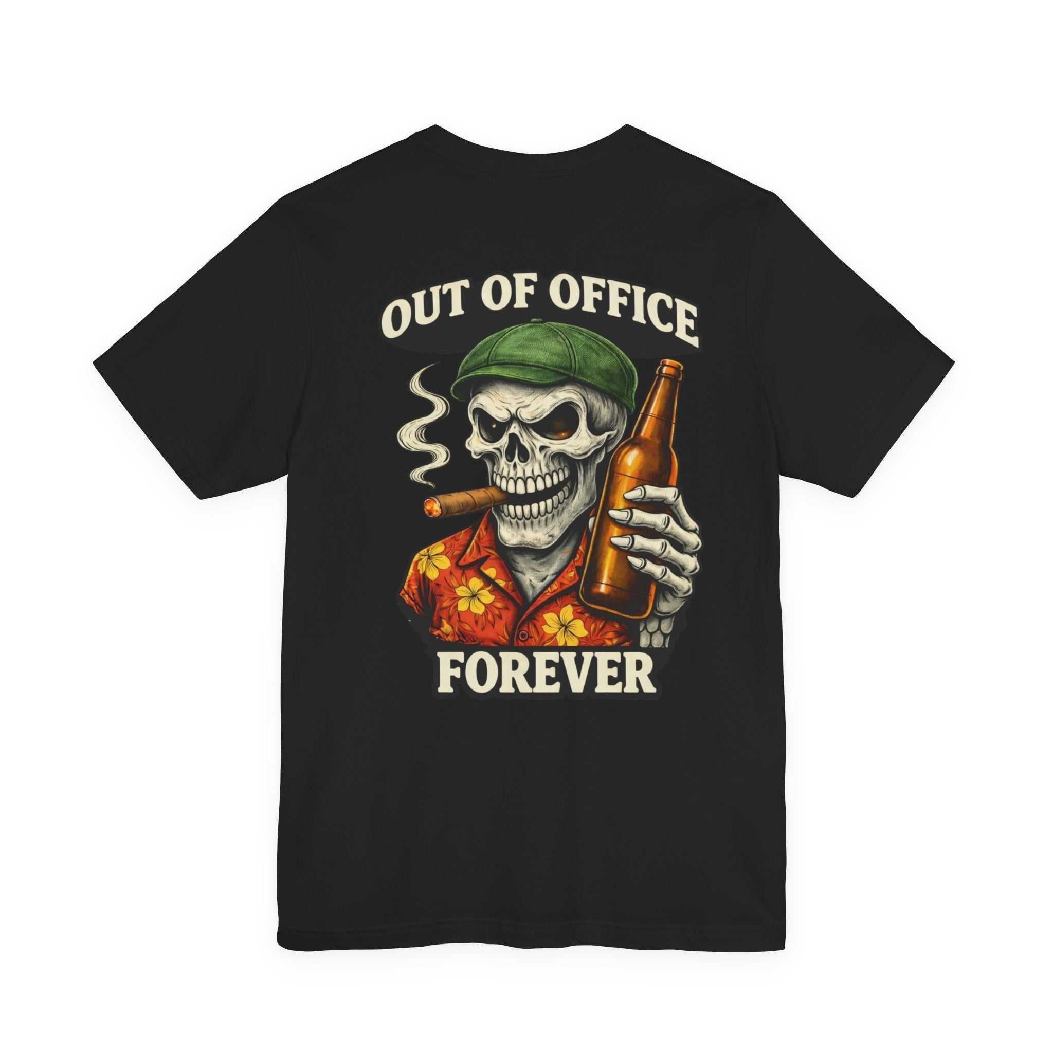 Skull 'Out of Office Forever' Tee