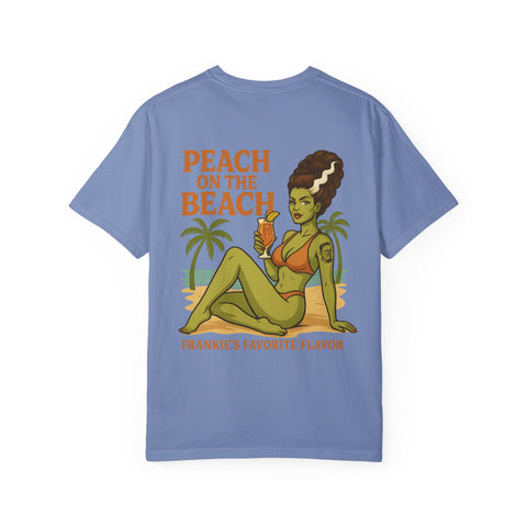 Peach on the Beach Unisex T-shirt, Perfect Summer Tee, Beach Party Wear, Gifts for Her, Retro Vacation Style