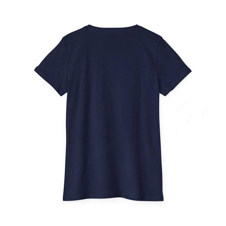 Back view of navy blue women&