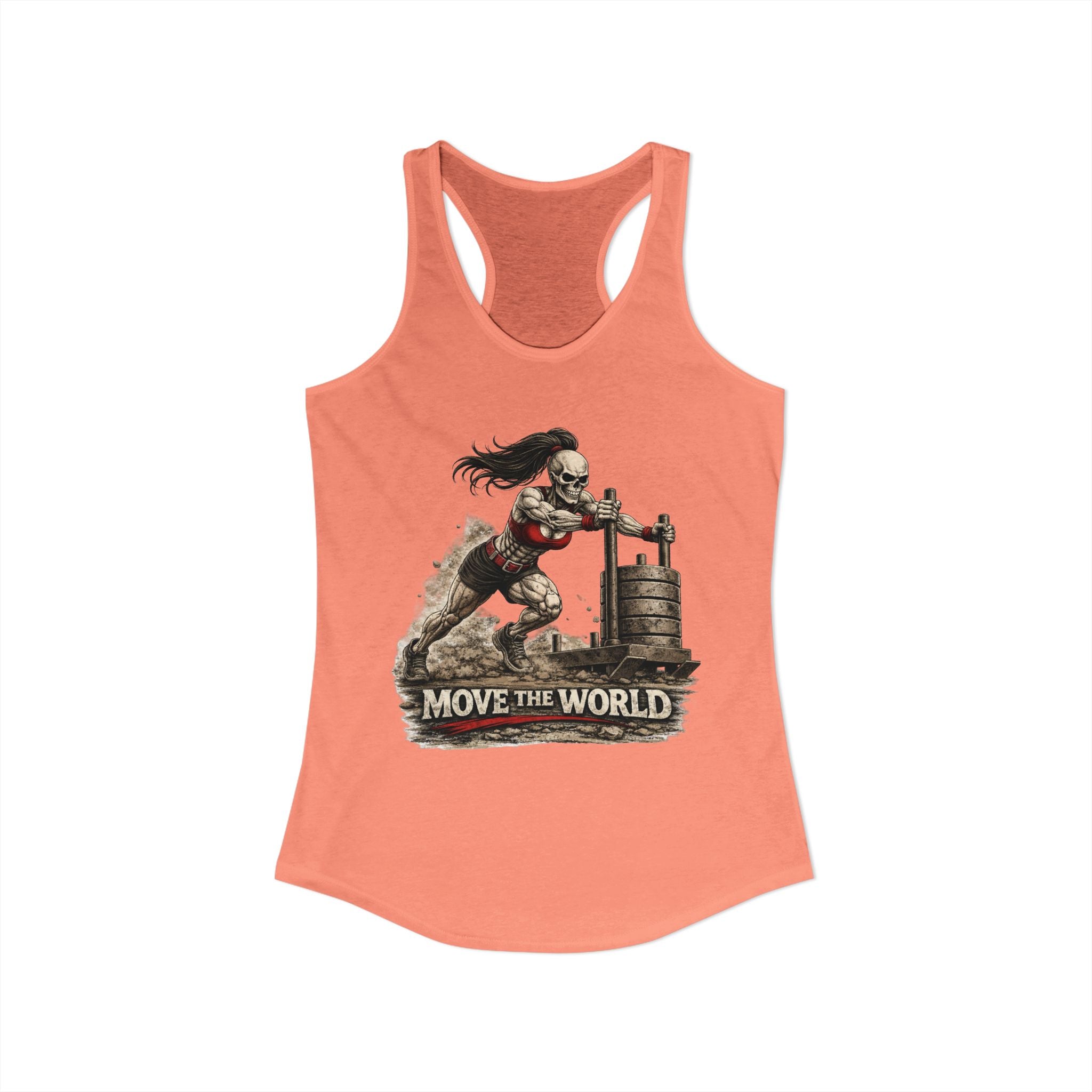 Move the World Women's Crossfit Sled Push Tank