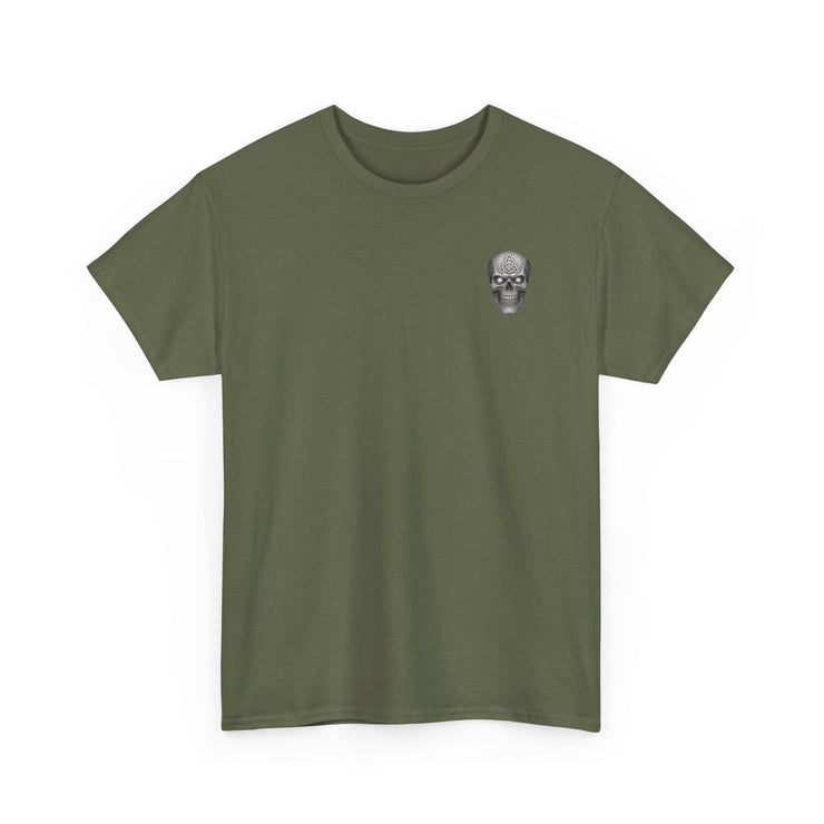 T-Shirt with Jason Voorhees Hanging with Mystery Crew Design