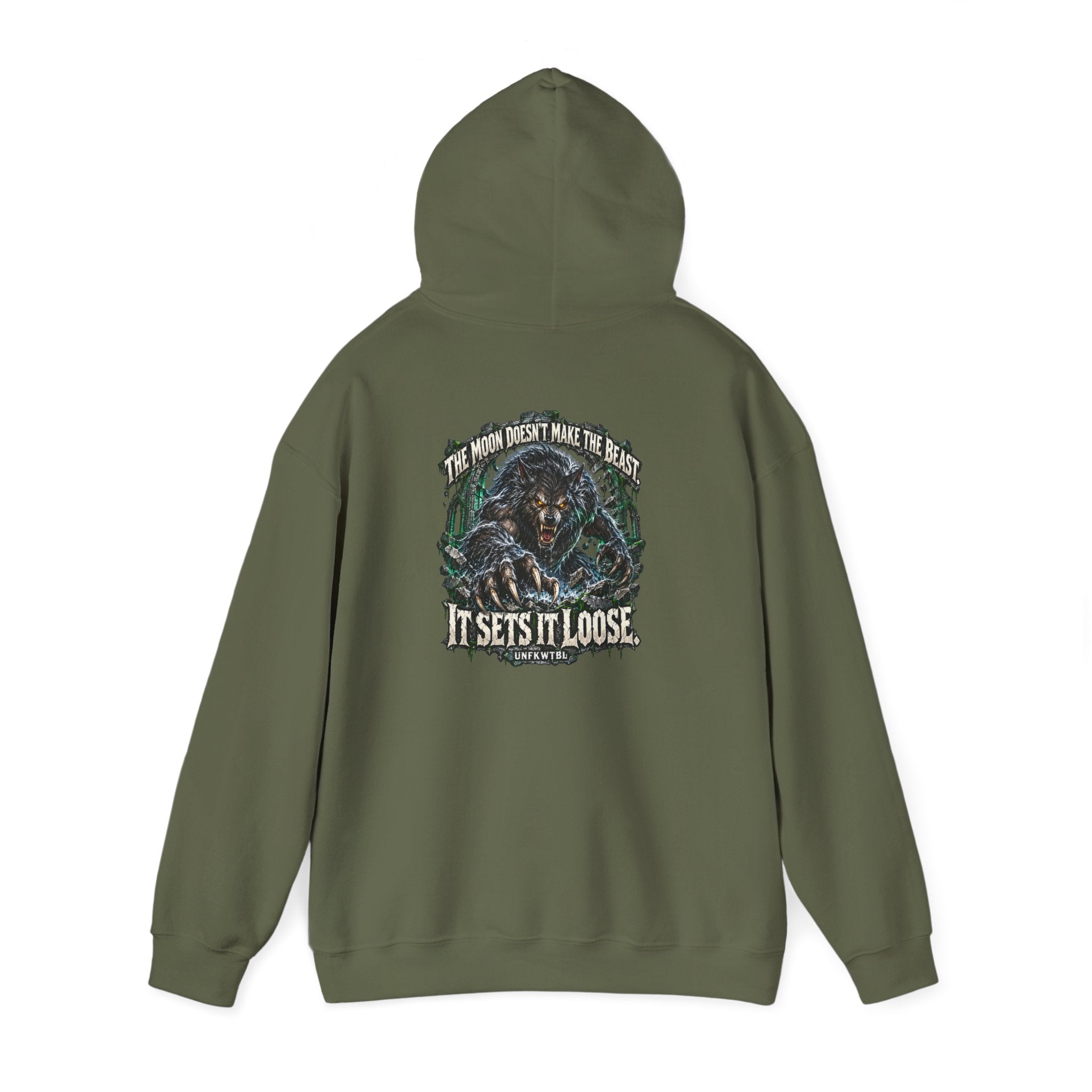 Sees You. The Werewolf Is Loose Hoodie