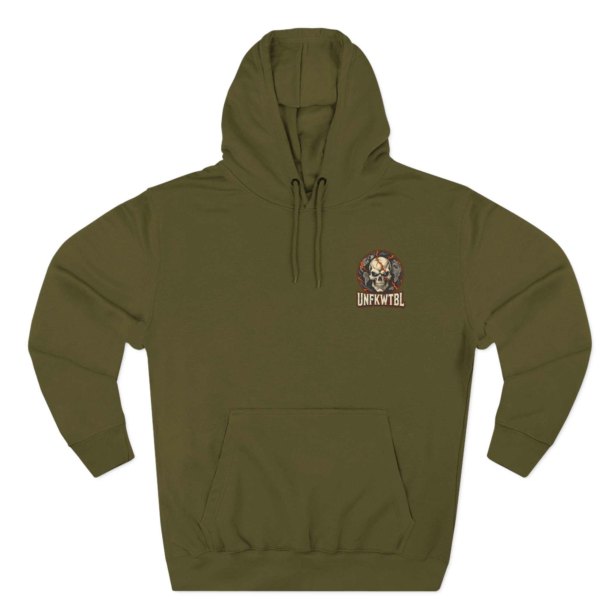 UNFKWTBL Stay Strong Skull Hoodie