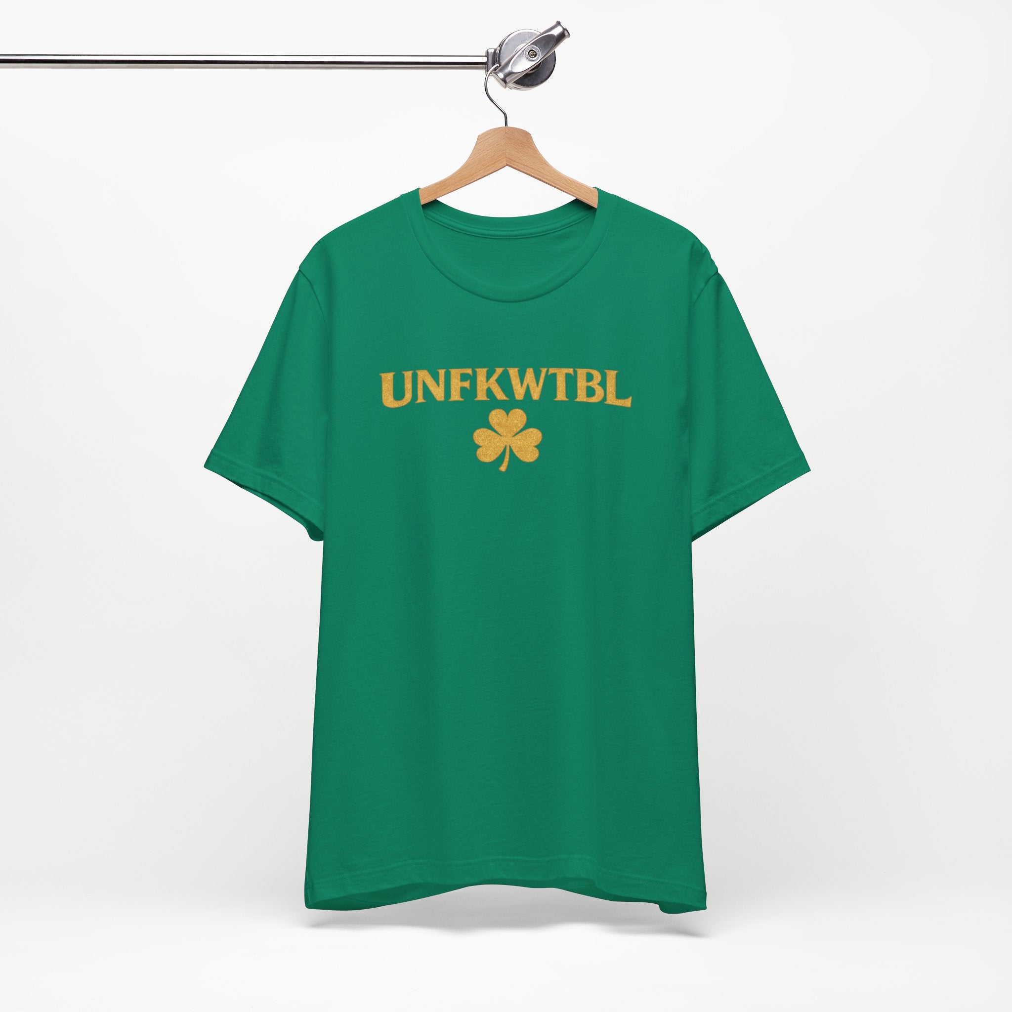 UNFKWTBL Shamrock Tee — St. Patrick’s Day Lucky Clover Graphic T-Shirt