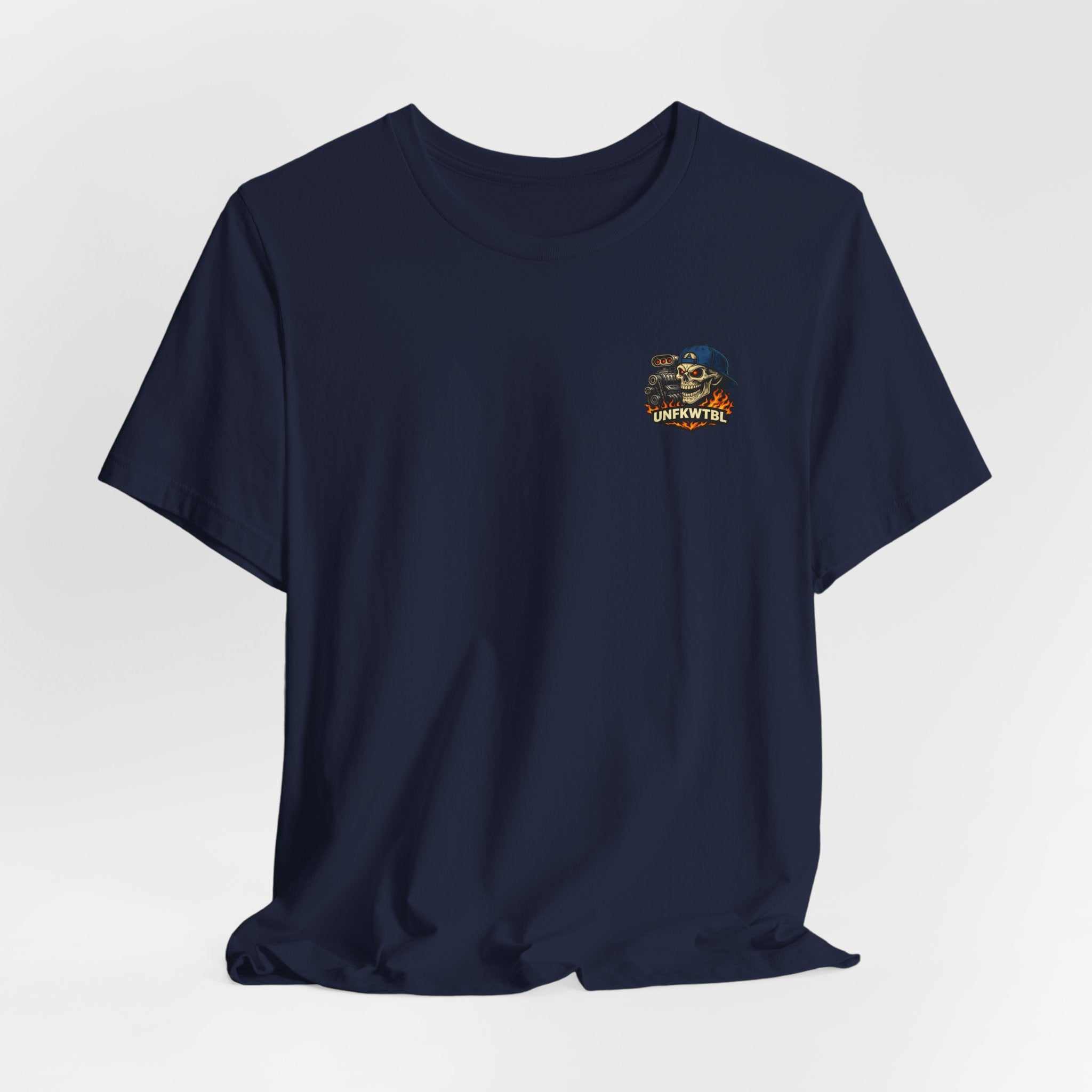 Midnight Trouble Skull Car Tee