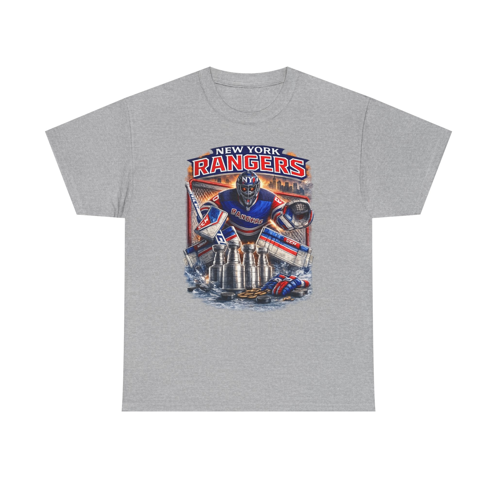 New York Rangers Goalie Tee — NHL Hockey Fan Shirt