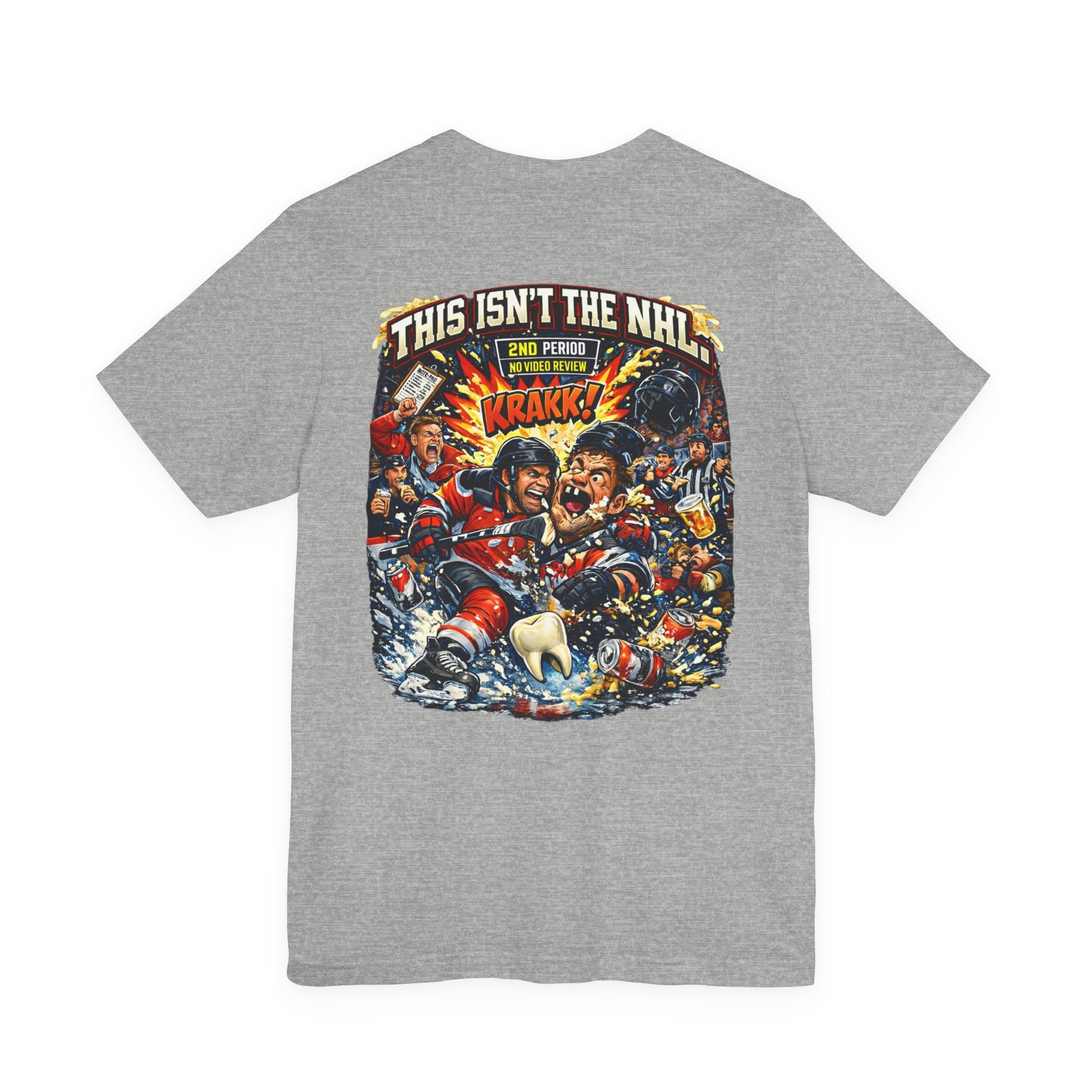 This Isn't the NHL Hockey Graphic Tee — Vintage Rink Riot T-Shirt