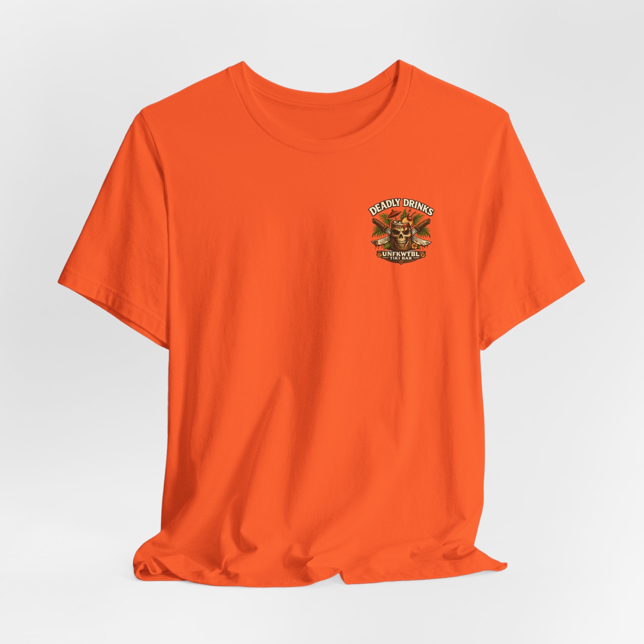 Creepy Clown Beach Tee — "Floating Under the Influence" Graphic T-Shirt