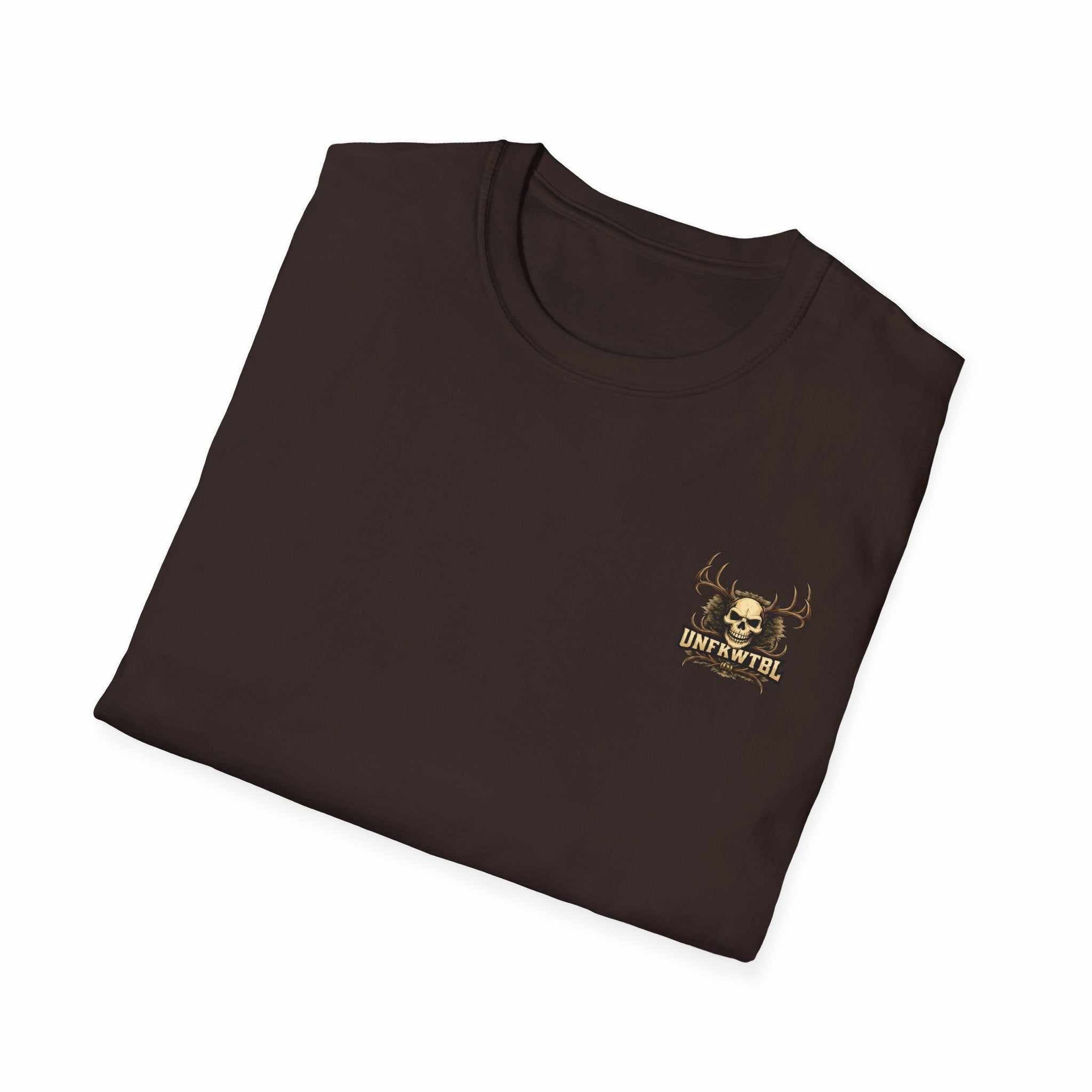 Zero Flocks Given bear graphic t-shirt showcasing outdoor adventure and rebellious spirit
