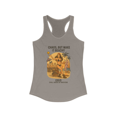 Eris Beachy Vibe Racerback Tank - Chaos, But Make It Beachy