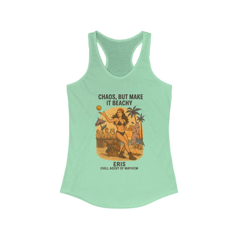 Eris Beachy Vibe Racerback Tank - Chaos, But Make It Beachy